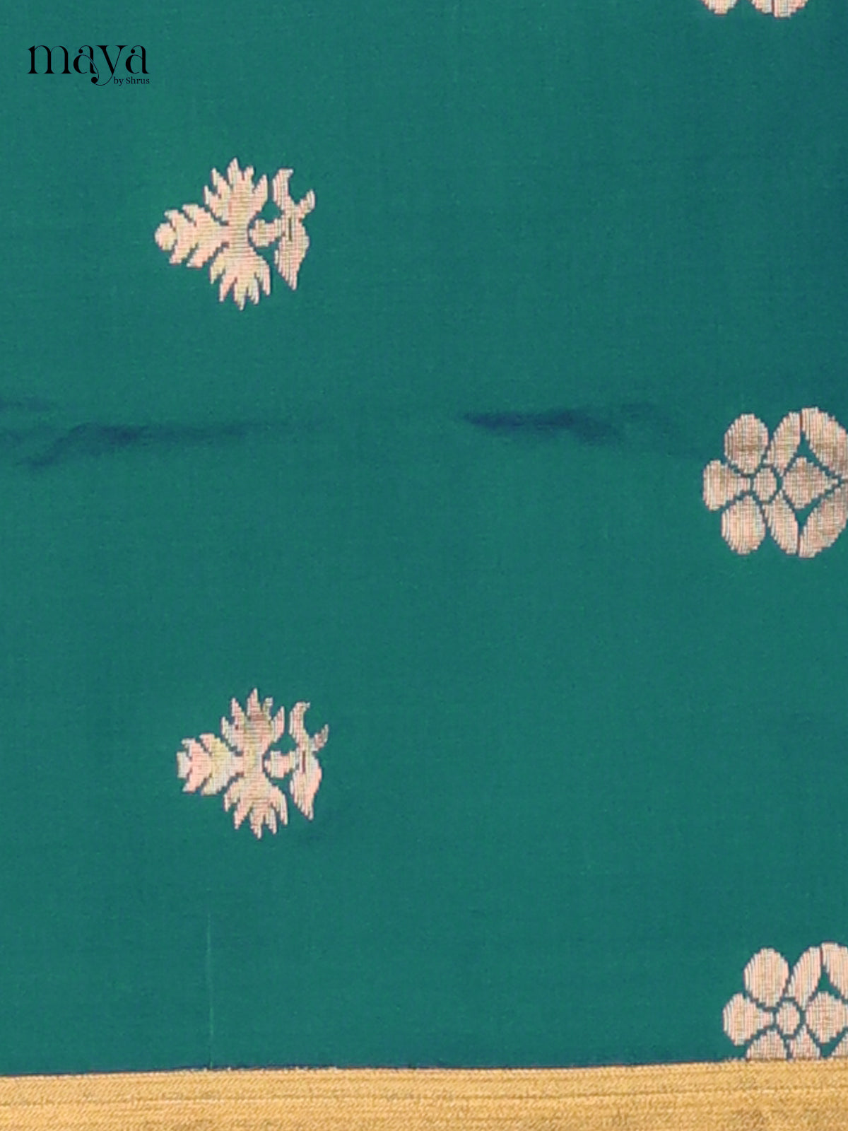 Elegant Green semi softsilk salwar unstitched with orange dupatta