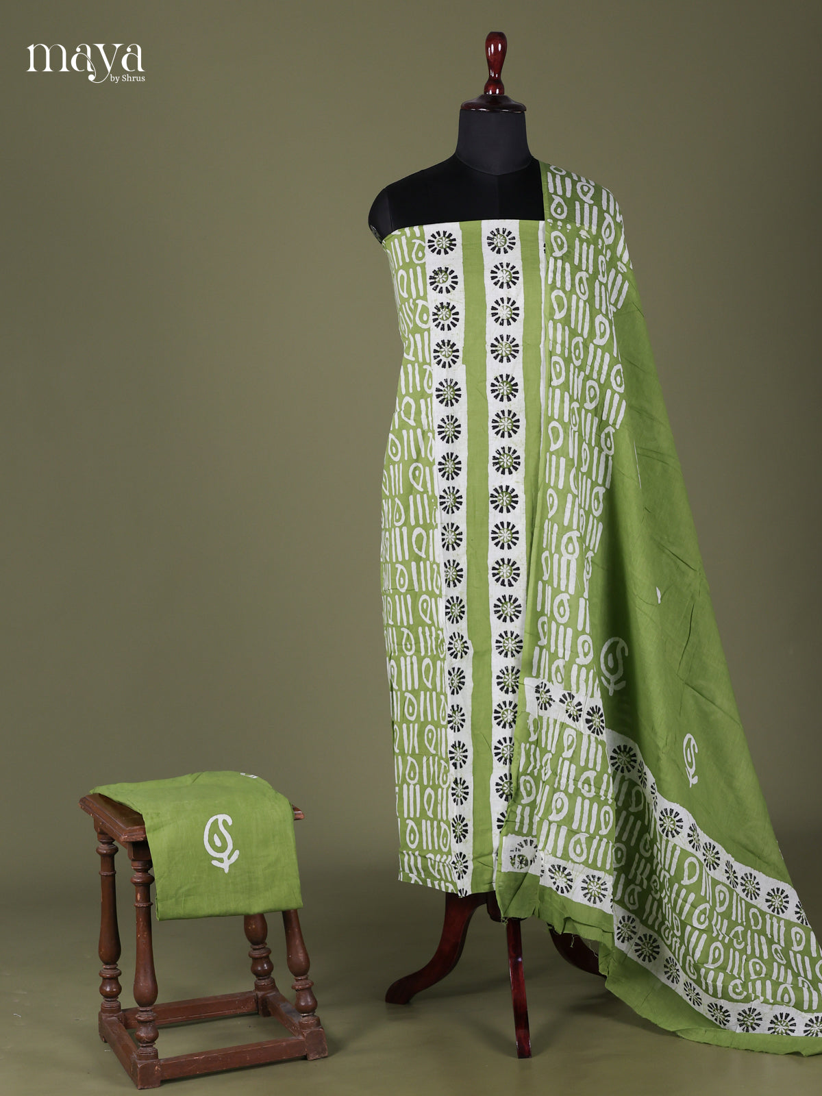 Light Green - Cotton salwar