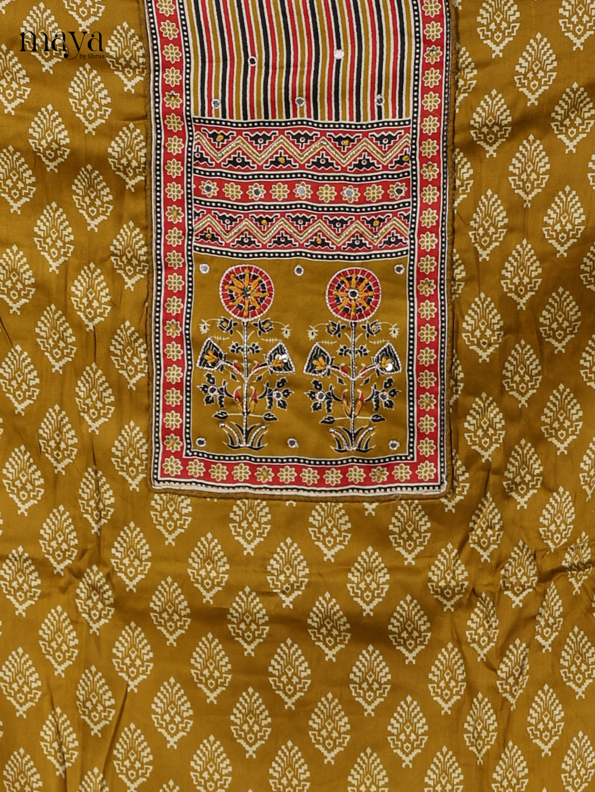 Mustard Yellow Cotton Salwar - MEI02074