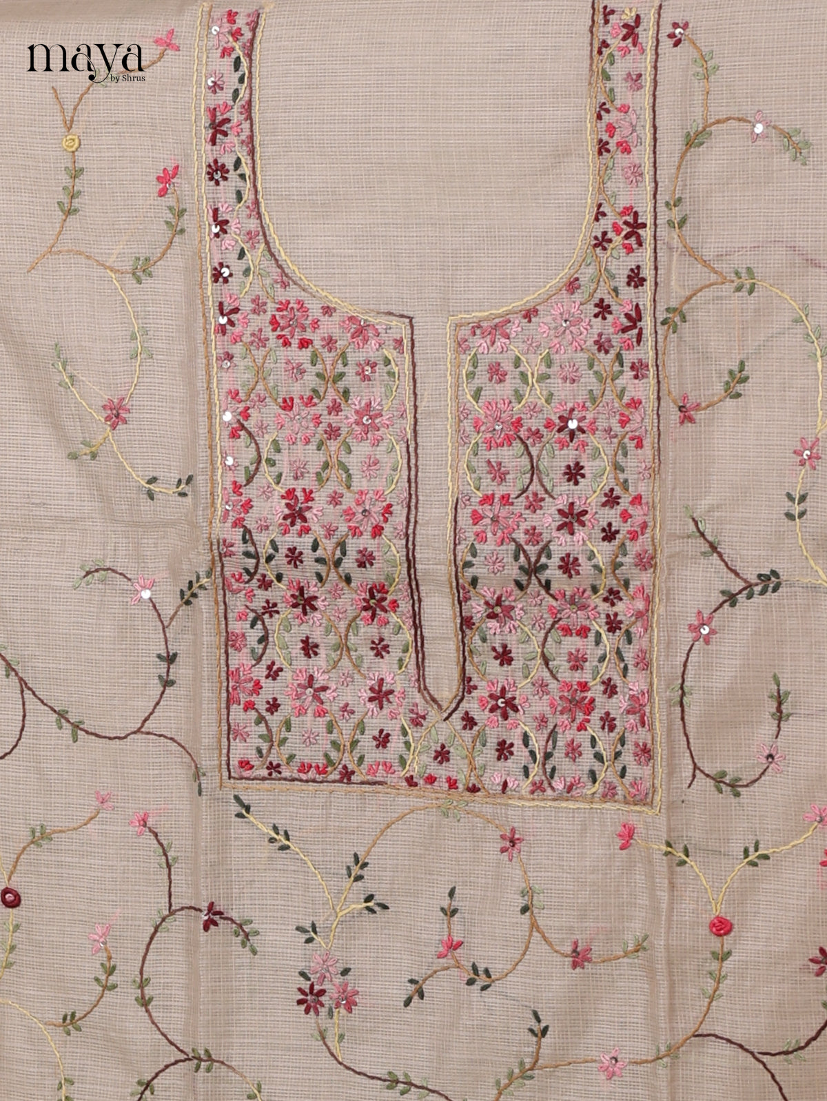 Peach Cotton Salwar - MEI02149
