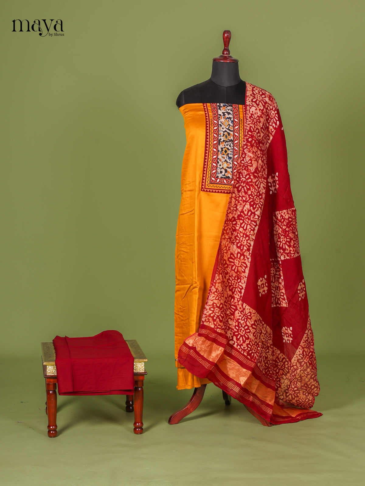 Yellow Bhatik Salwar - MEI02193