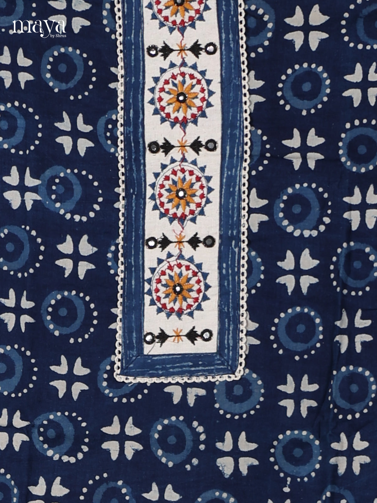 Navy Blue Cotton Salwar - MEI04001