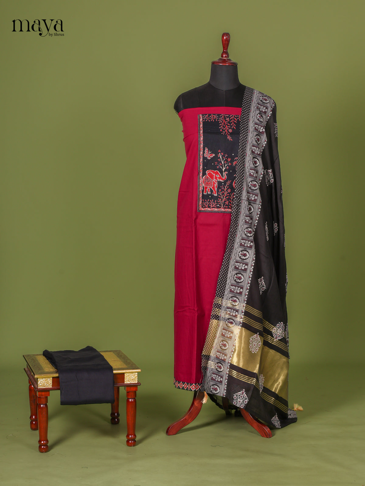 Rani Pink Cotton Salwar - MEI04038