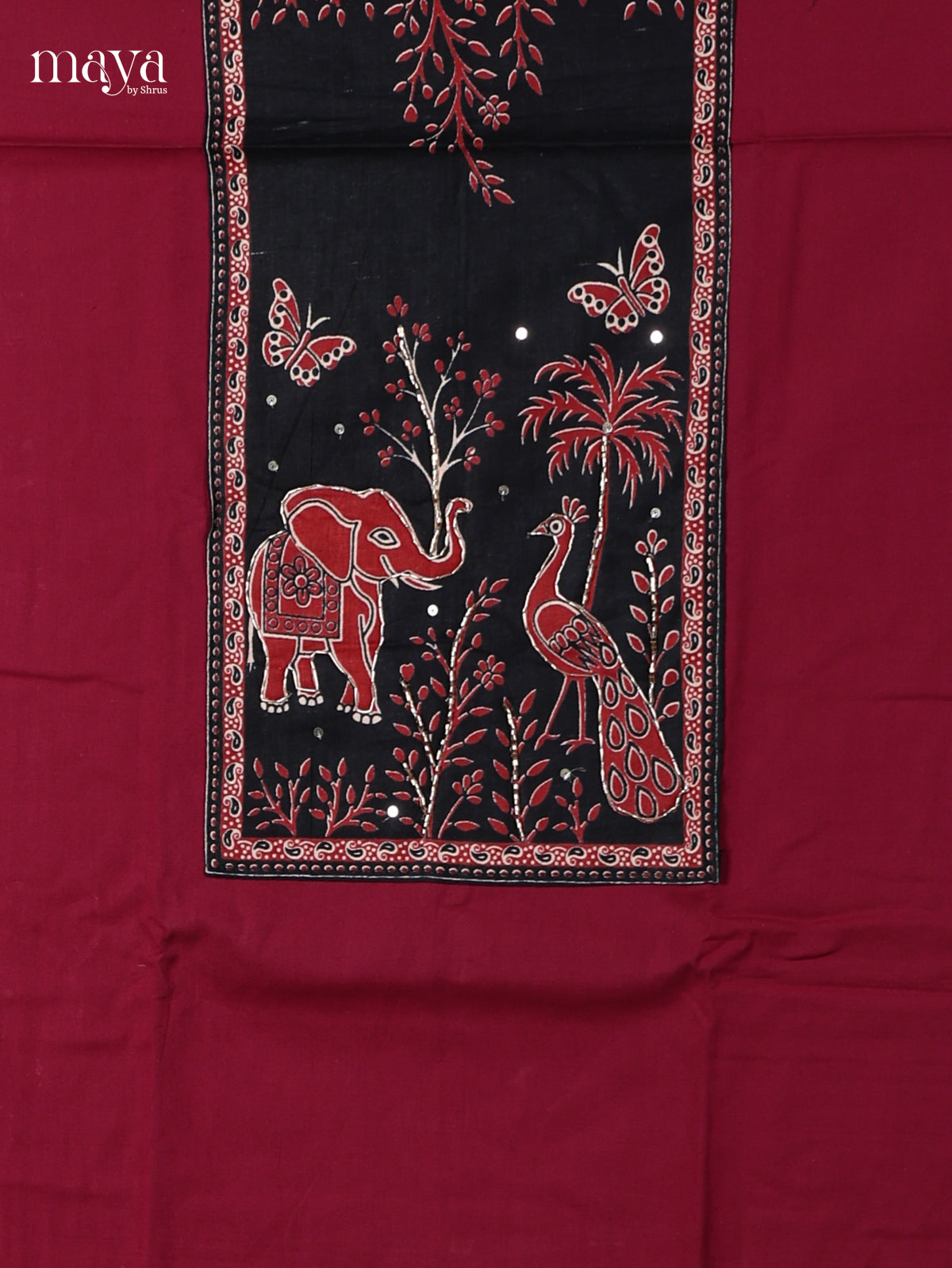 Rani Pink Cotton Salwar - MEI04038