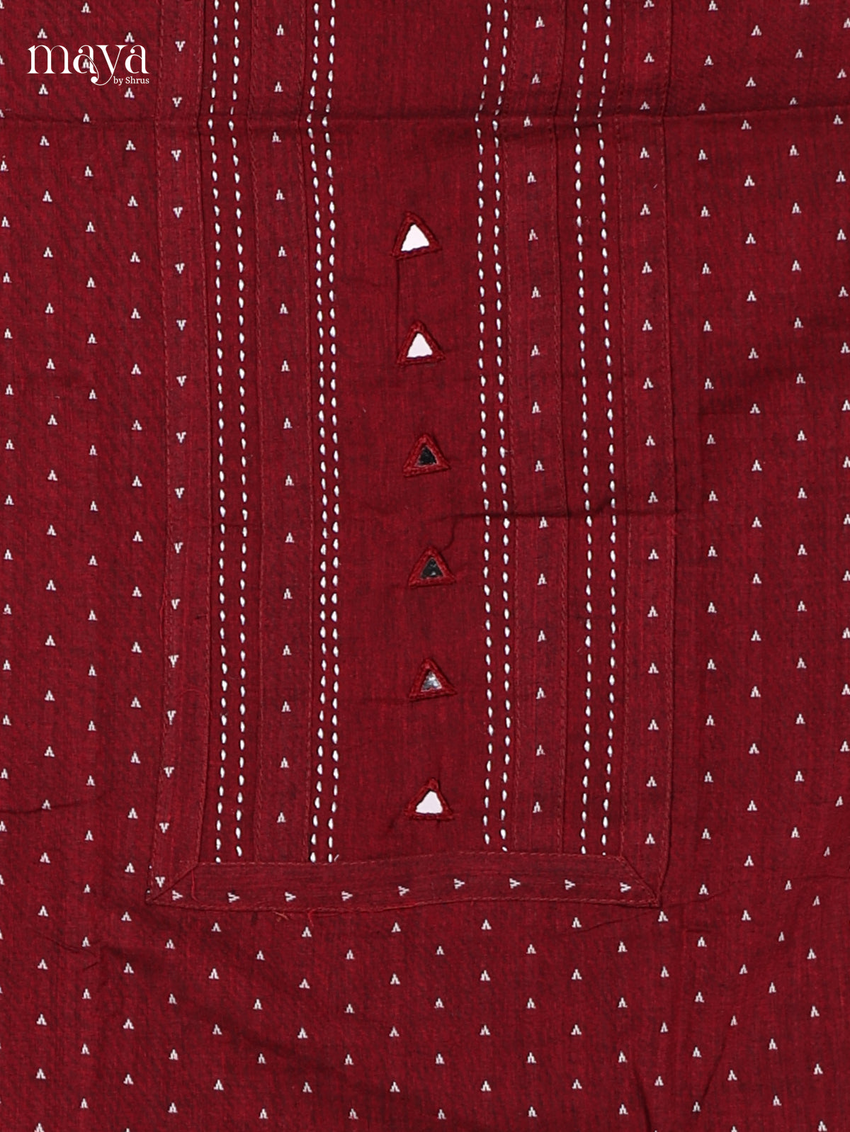 Red Cotton Salwar - MEI04079