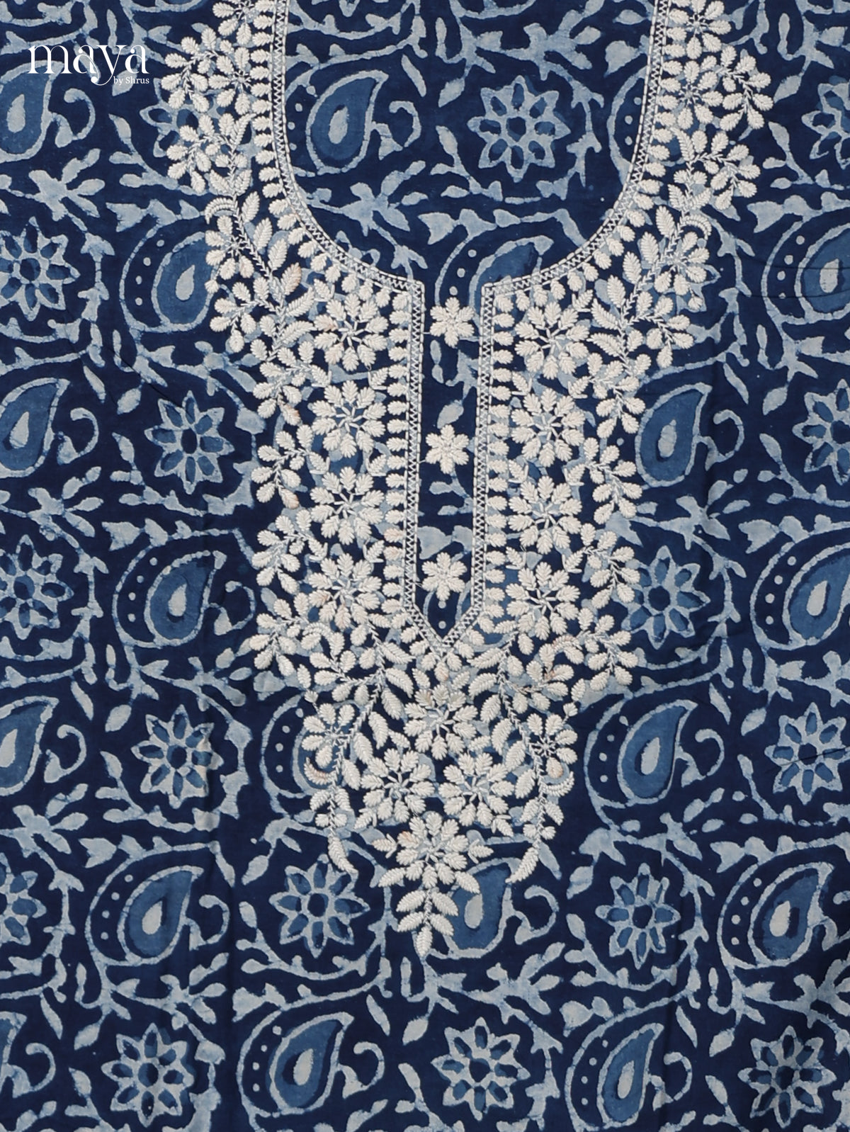 Indigo Blue Cotton Salwar - MEI10026