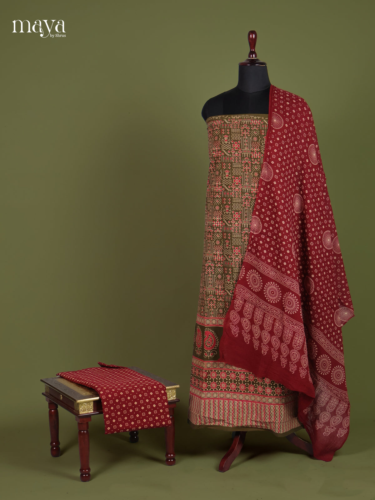 Ajrakh Salwar - MEI11101