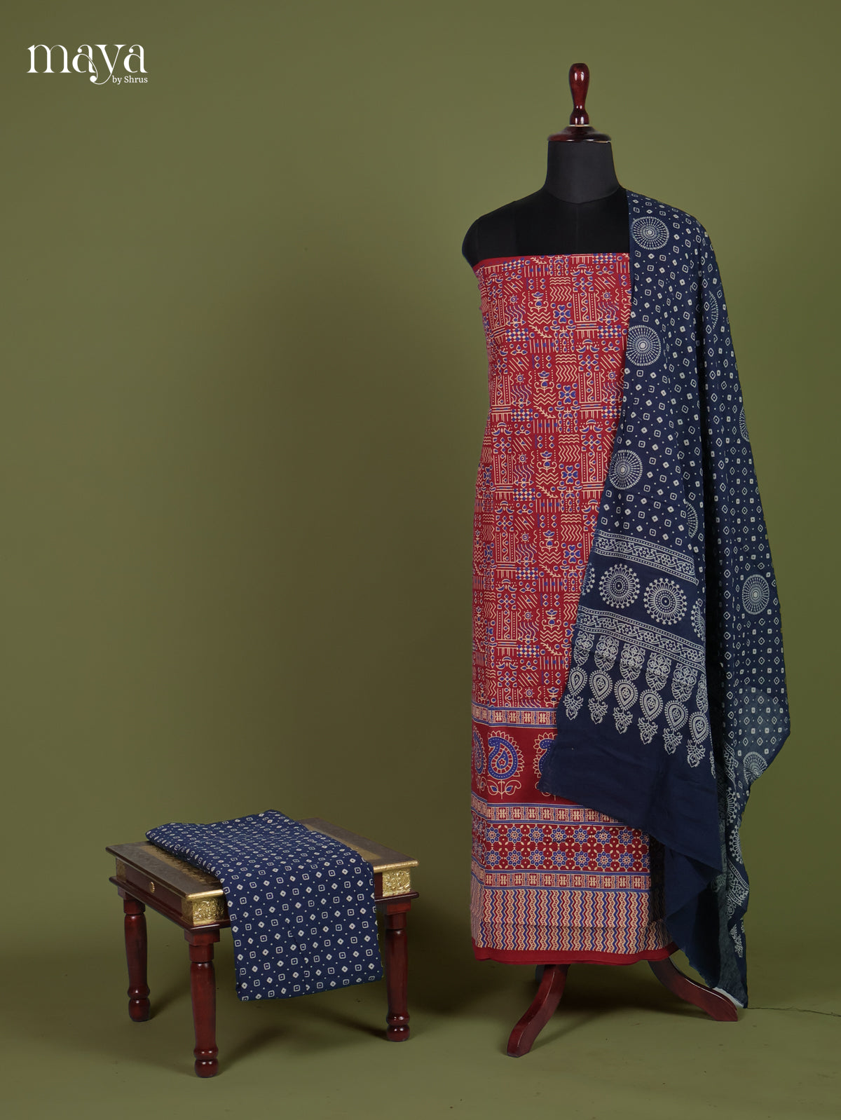 Ajrakh Salwar - MEI11102