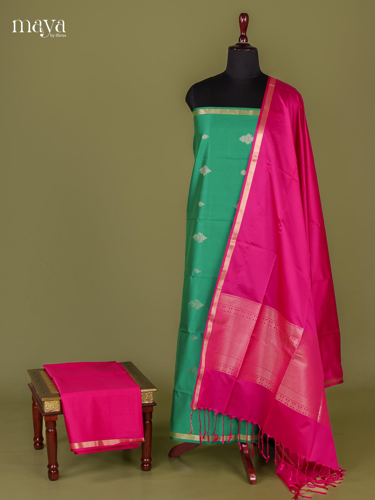 semi softsilk salwar - MEJ10047