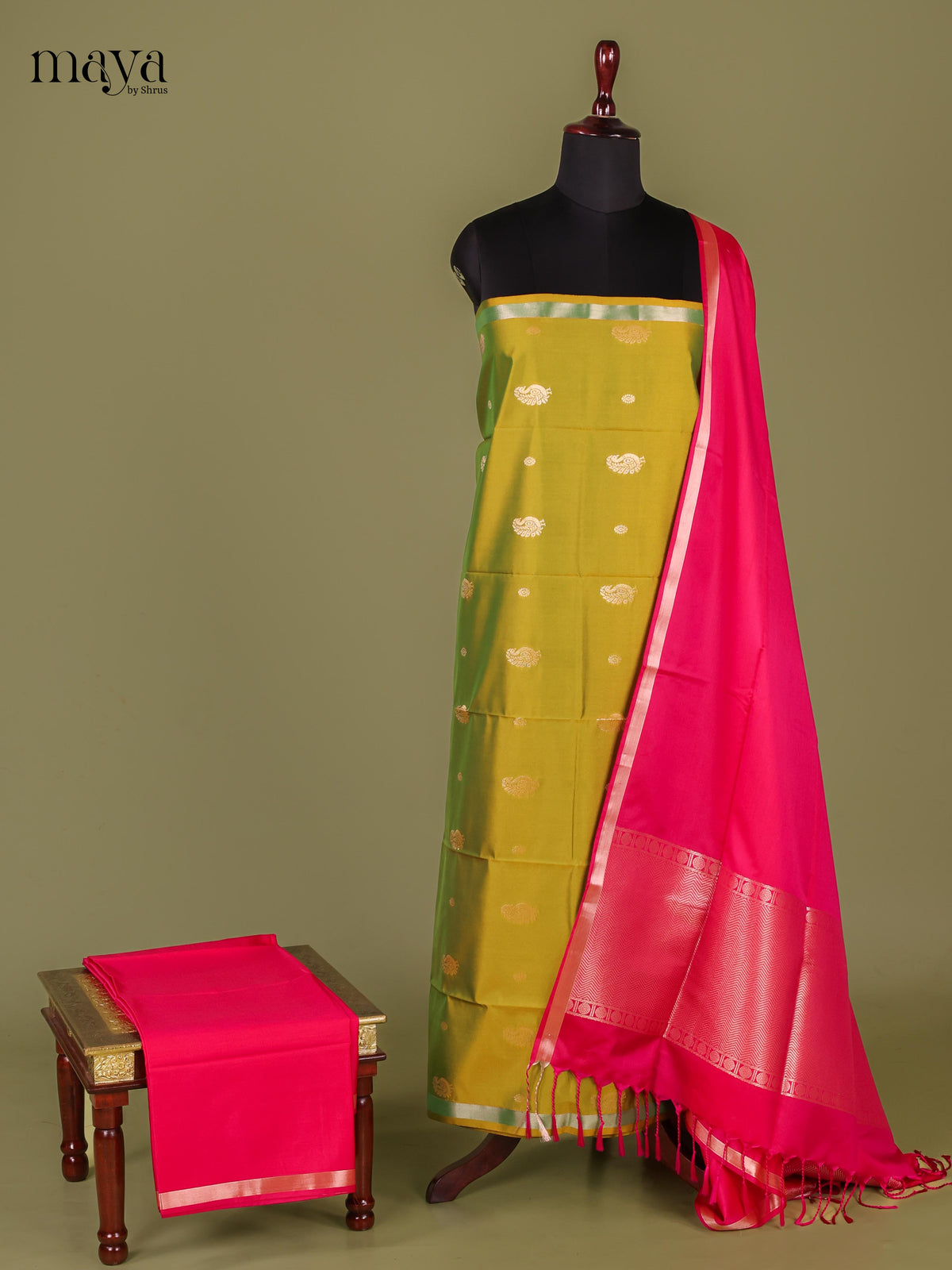 semi softsilk salwar - MEJ10066