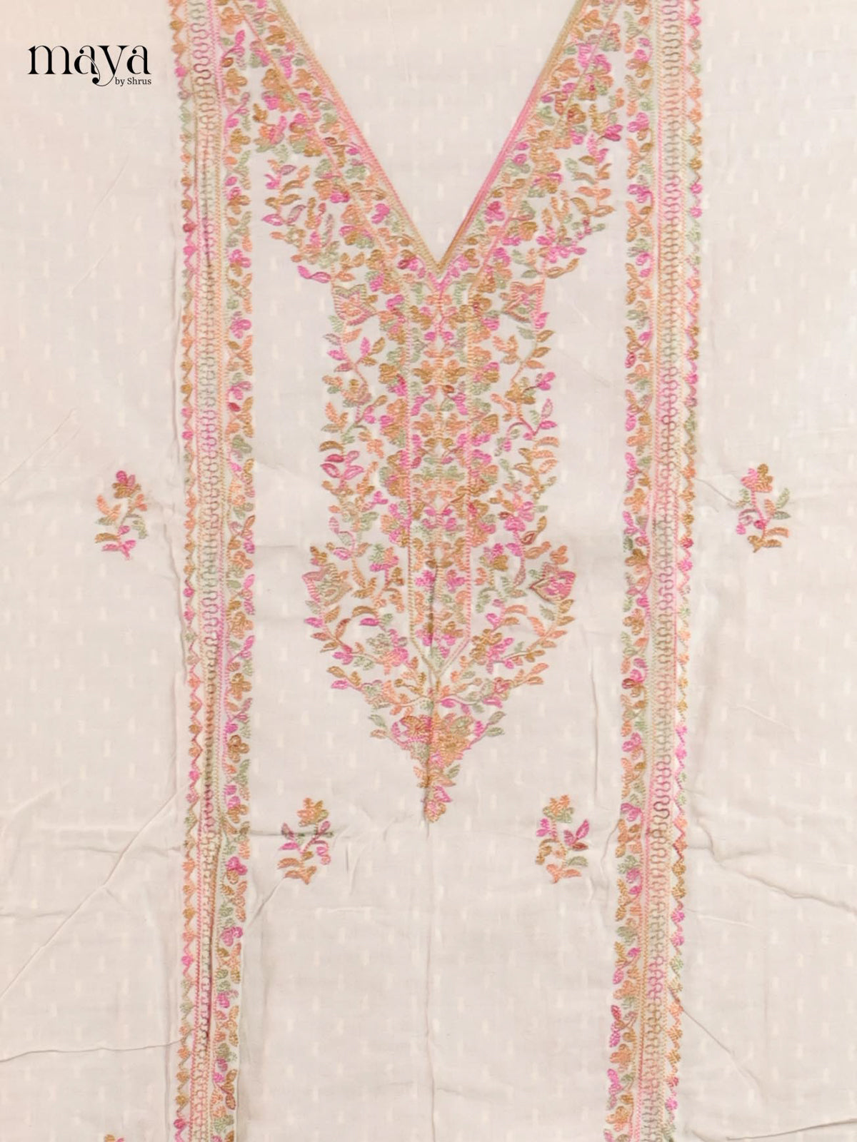 Off White Cotton Salwar - MEJ17075
