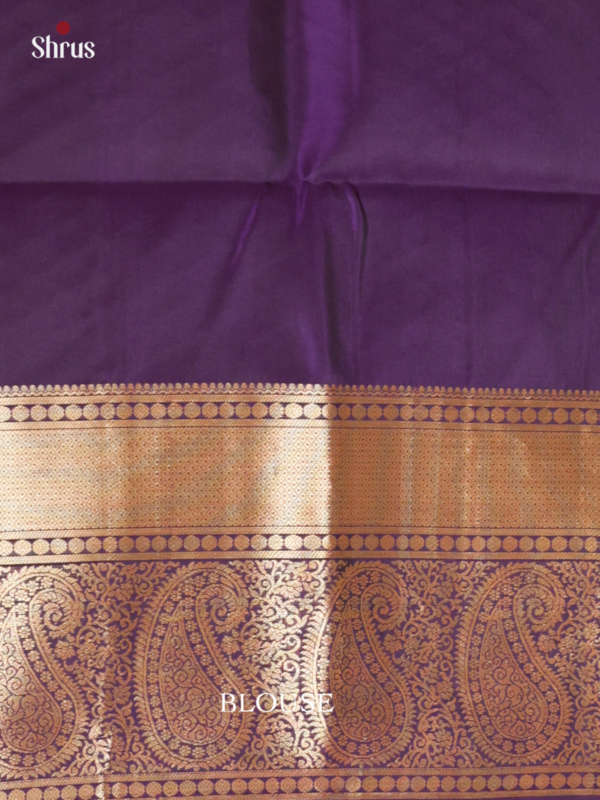 Buy Spellbinding Magenta Kanchipuram Sarees with Paisley Motifs & Deep Purple Brocade Pallu