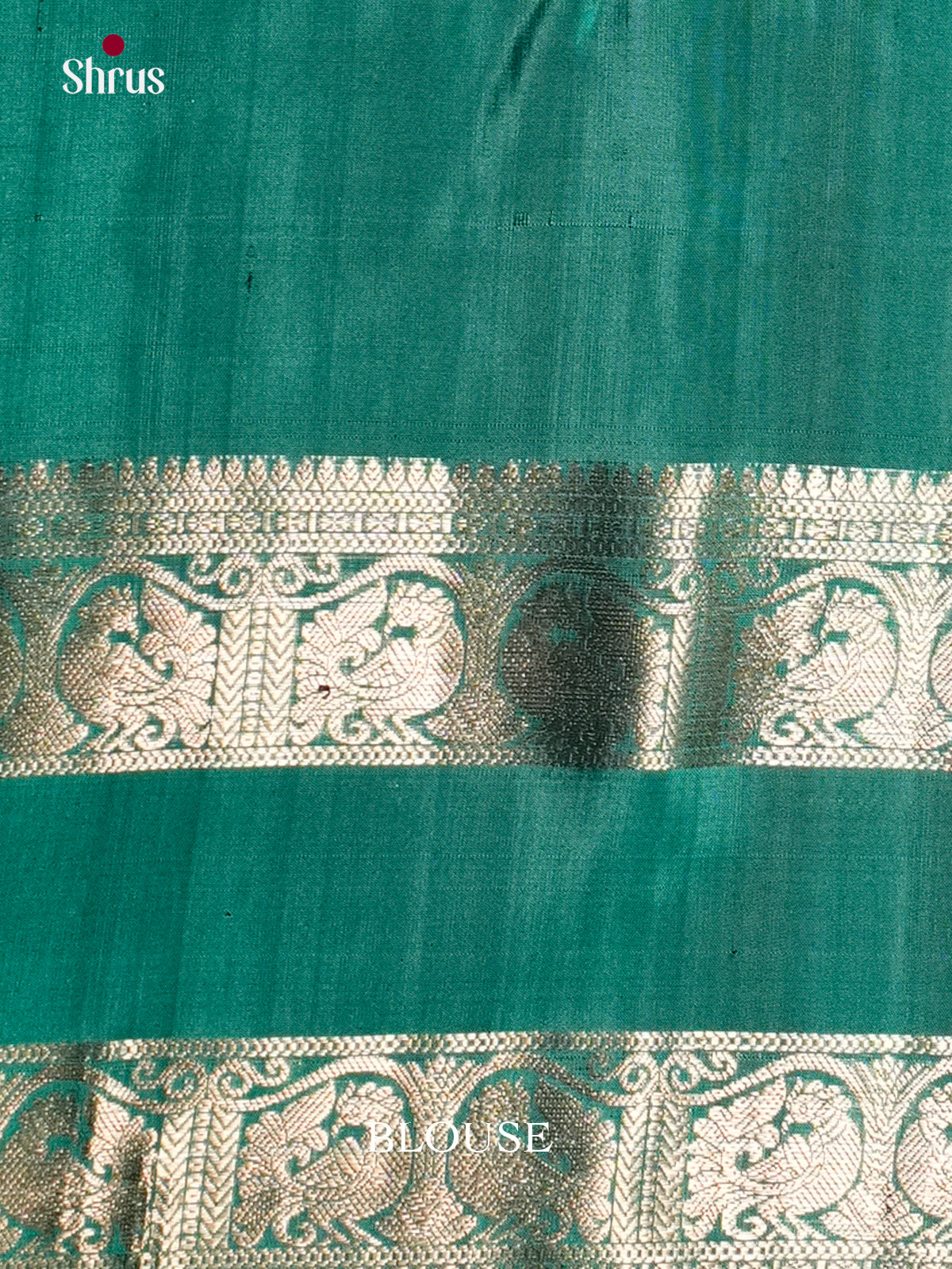 Buy Pretty Maroon Pure Silk Saree with Zari Peacock & Round Buttas, Teal Green Border & Pallu