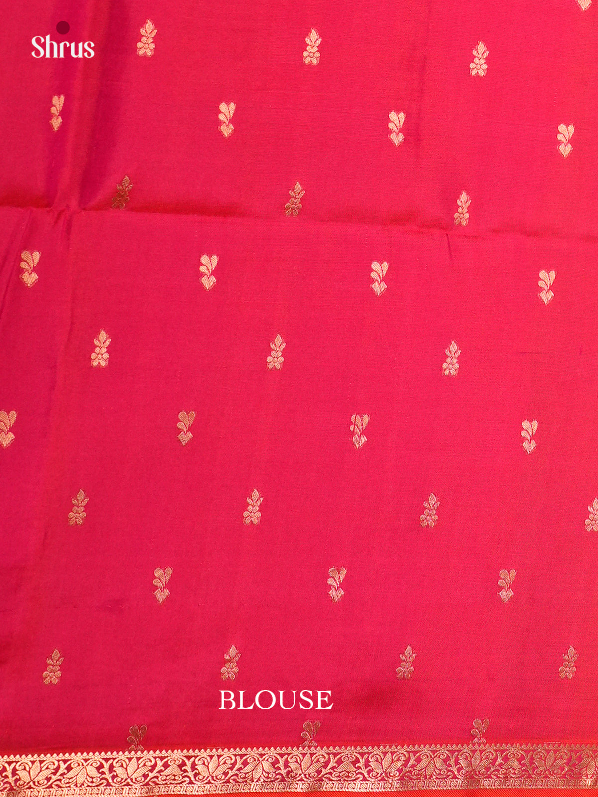 Buy Beautiful Mustard Green Silk Saree with Gold Buttas & Orangish Pink Brocade Pallu