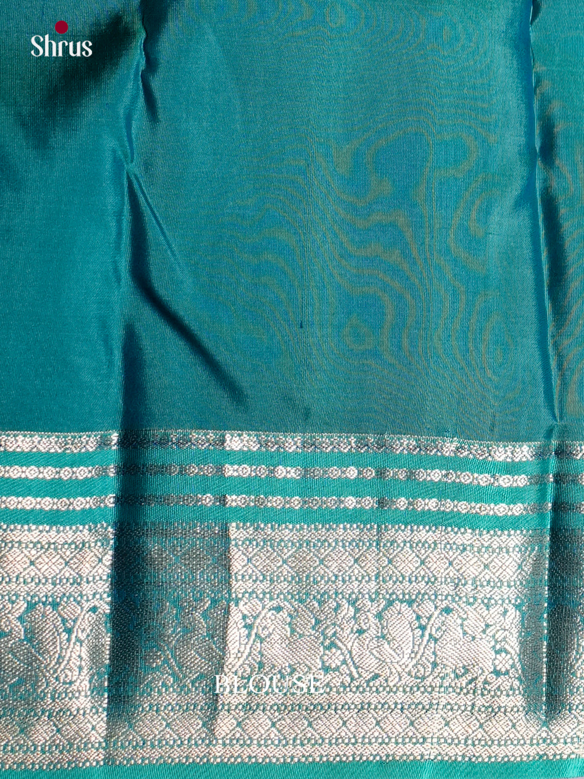 Buy Bright Mustard Kanchipuram Sarees With Intricately Woven Buttas, Teal Zari Border & Brocade Pallu