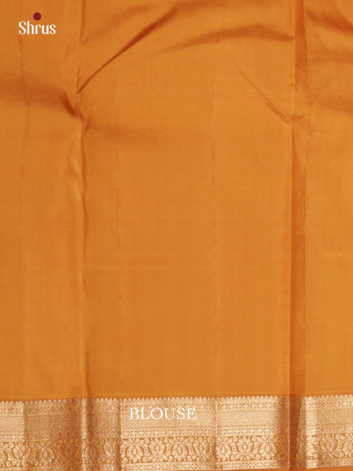 Buy Radiant Mustard Kanjivaram Saree With Golden Buttas, Self Zari Border & Brocade Pallu