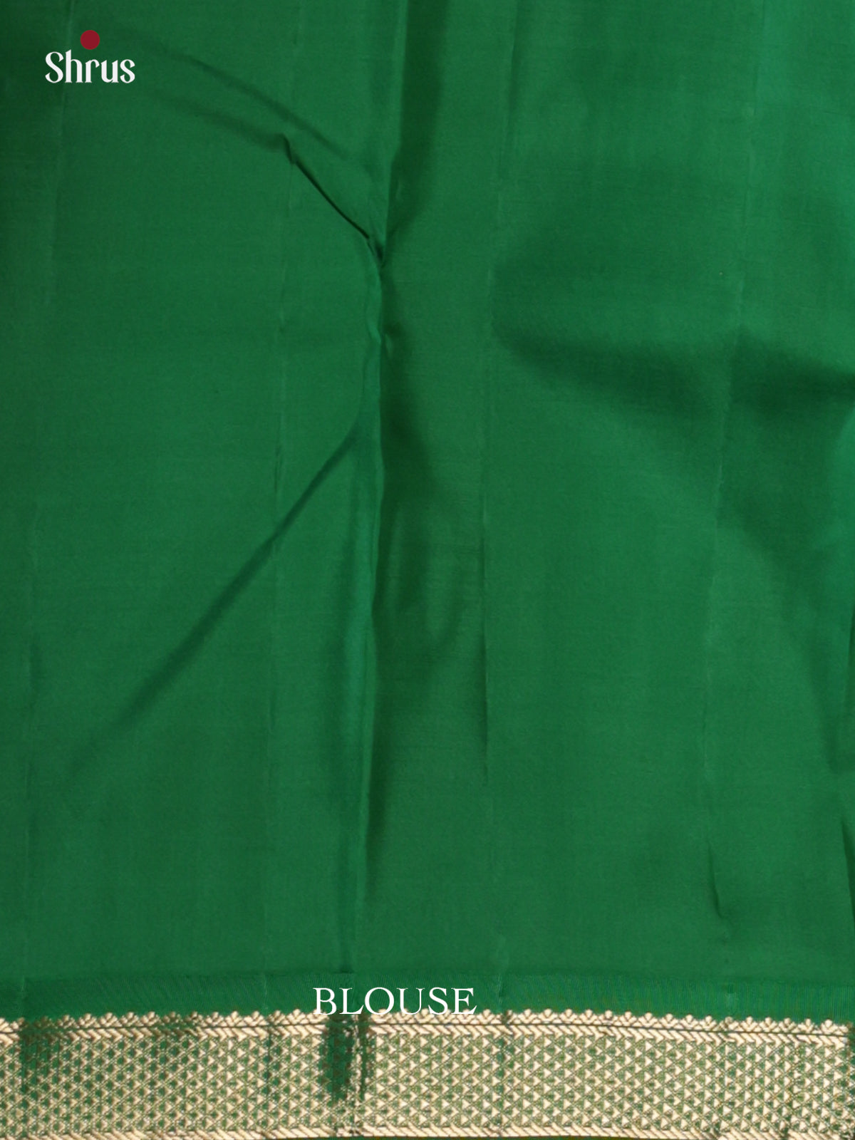 Buy Luminous Mustard Kanjivaram Saree with Gold Floral Buttas, Green Zari Border & Pallu