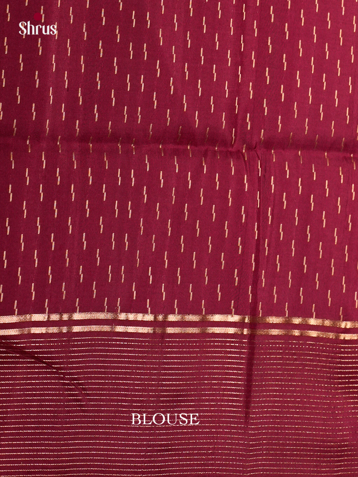 Buy Lustrous Mustard Silk Saree with Stripes Buttas & Striped Maroon Zari Border