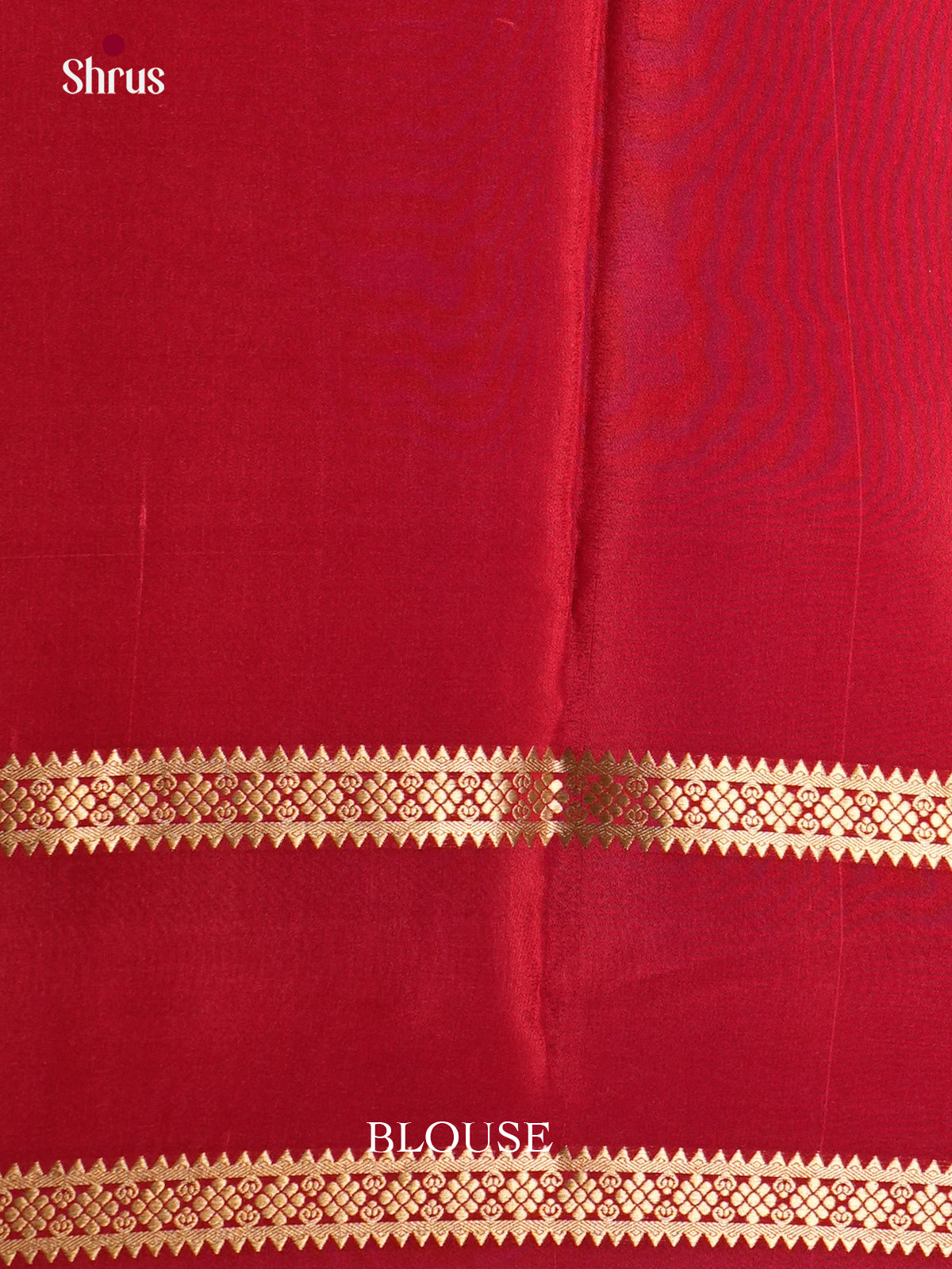 Buy Classy Navy Blue Mysore Crepe Silk Saree with Plain Body, Red Rettaipet Border & Traditional Pallu