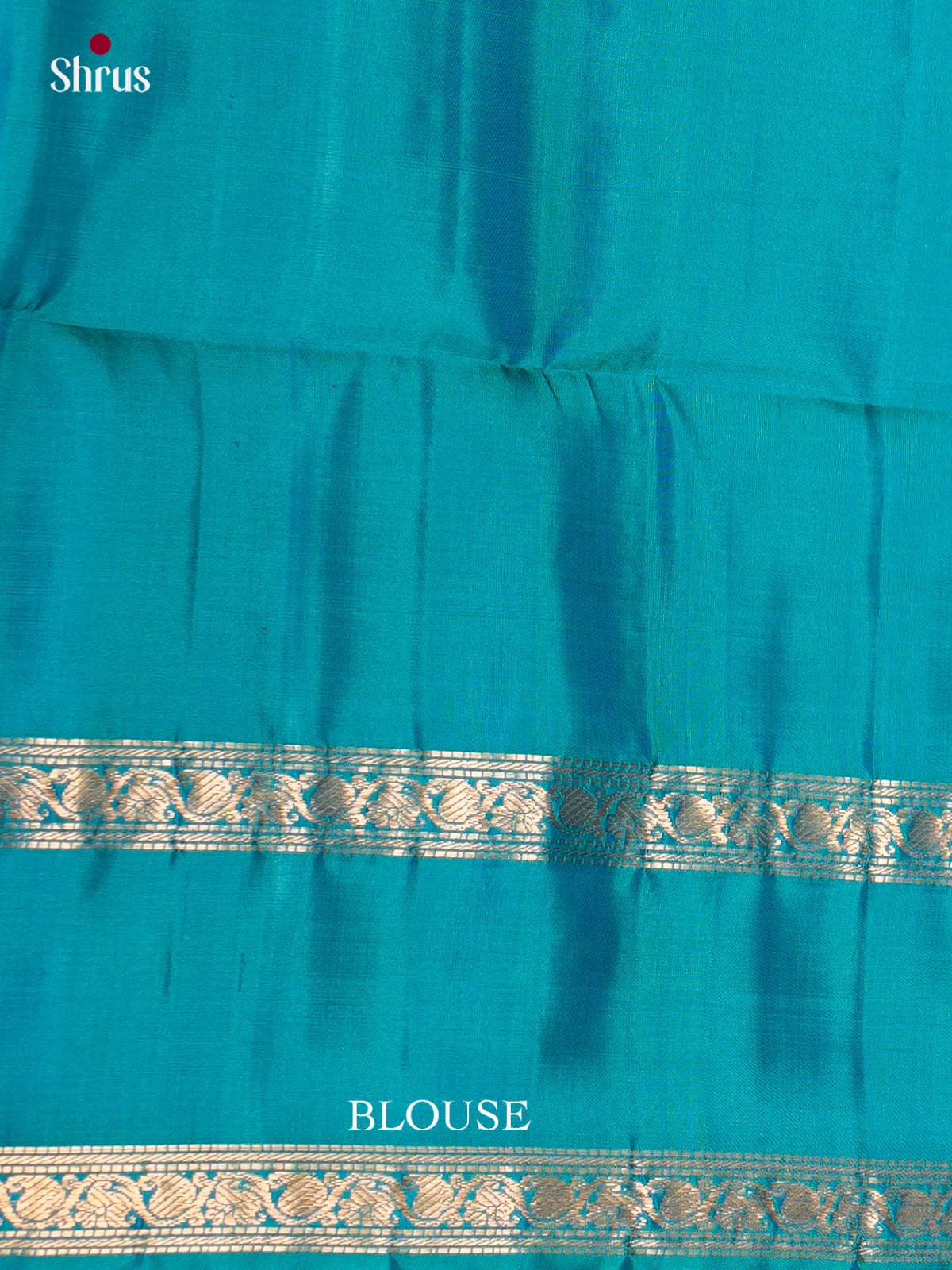 Buy Vibrant Orange Silk Saree with Buttas, Sky Blue Rettaipet Zari Border & Brocade Pallu