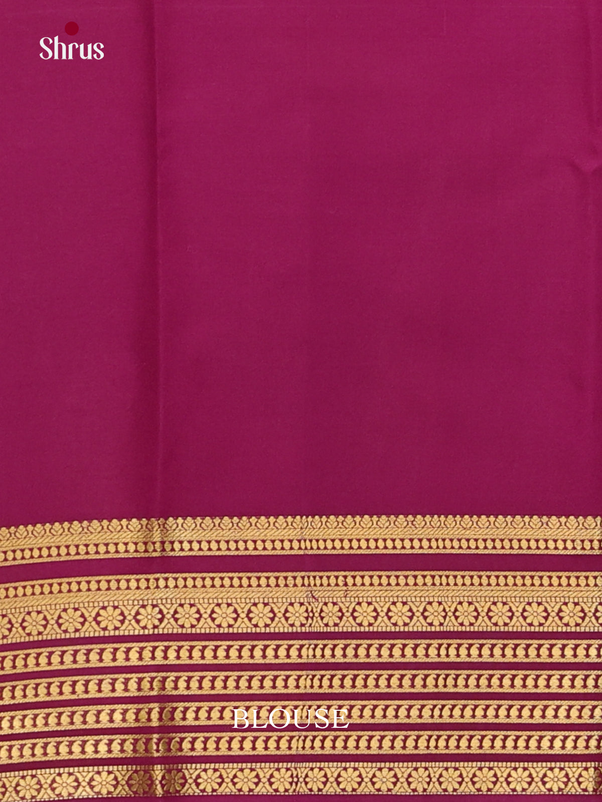 Buy Chic Pastel Blue Mysore Silk Crepe Saree with Floral Prints, Purple Striped Zari Border & Chit Pallu
