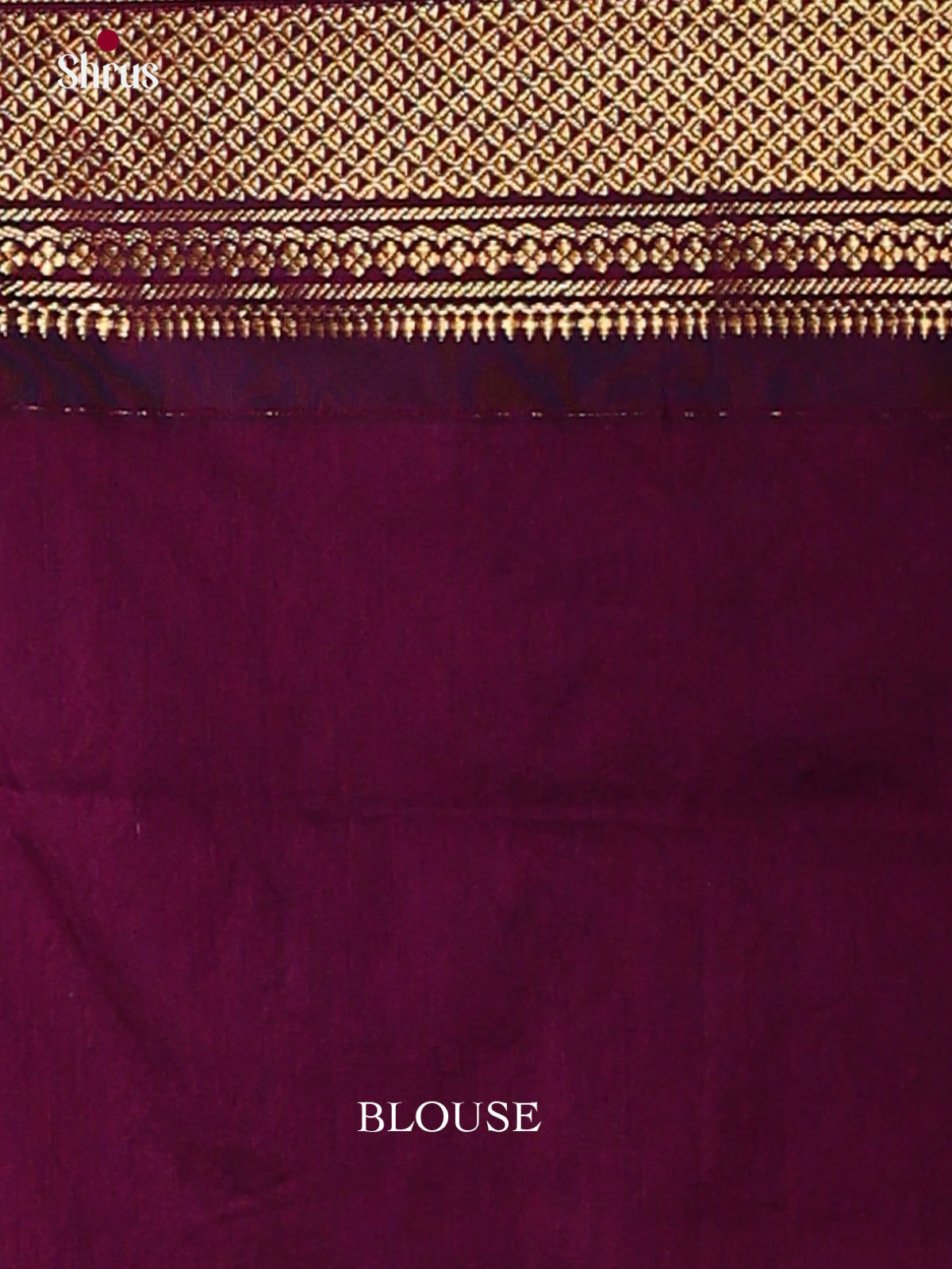 Pretty Peacock Blue Kalyani Saree With Golden Lines, Buttas & Deep Wine Traditional Pallu