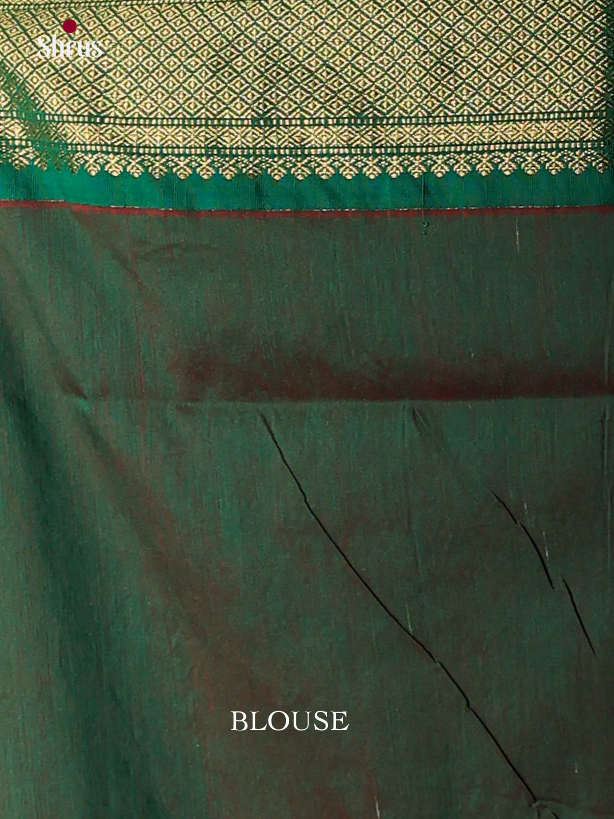 Radiant Pink Kalyani Saree With Zari Lines, Buttas, Green Border & Traditional Pallu