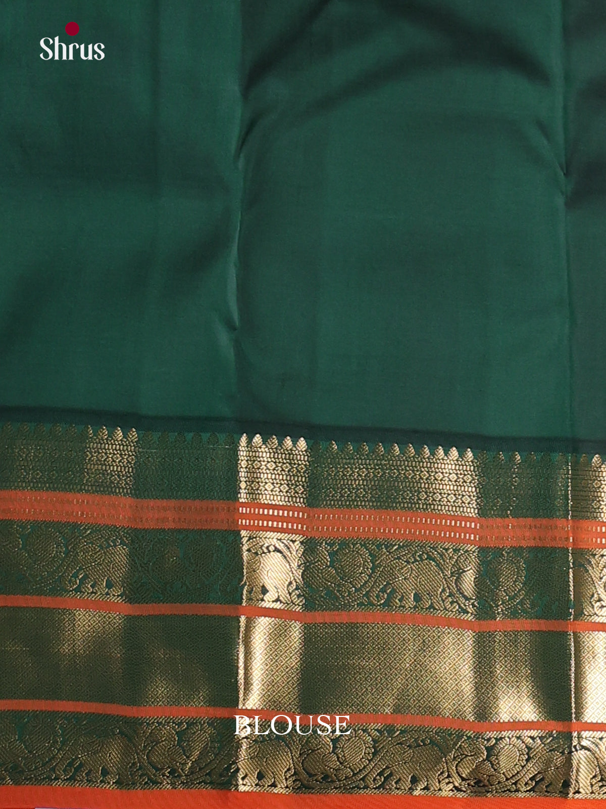 Buy Charming Pink Kanjivaram Saree with Small Buttas, Green Zari Border & Brocade Pallu