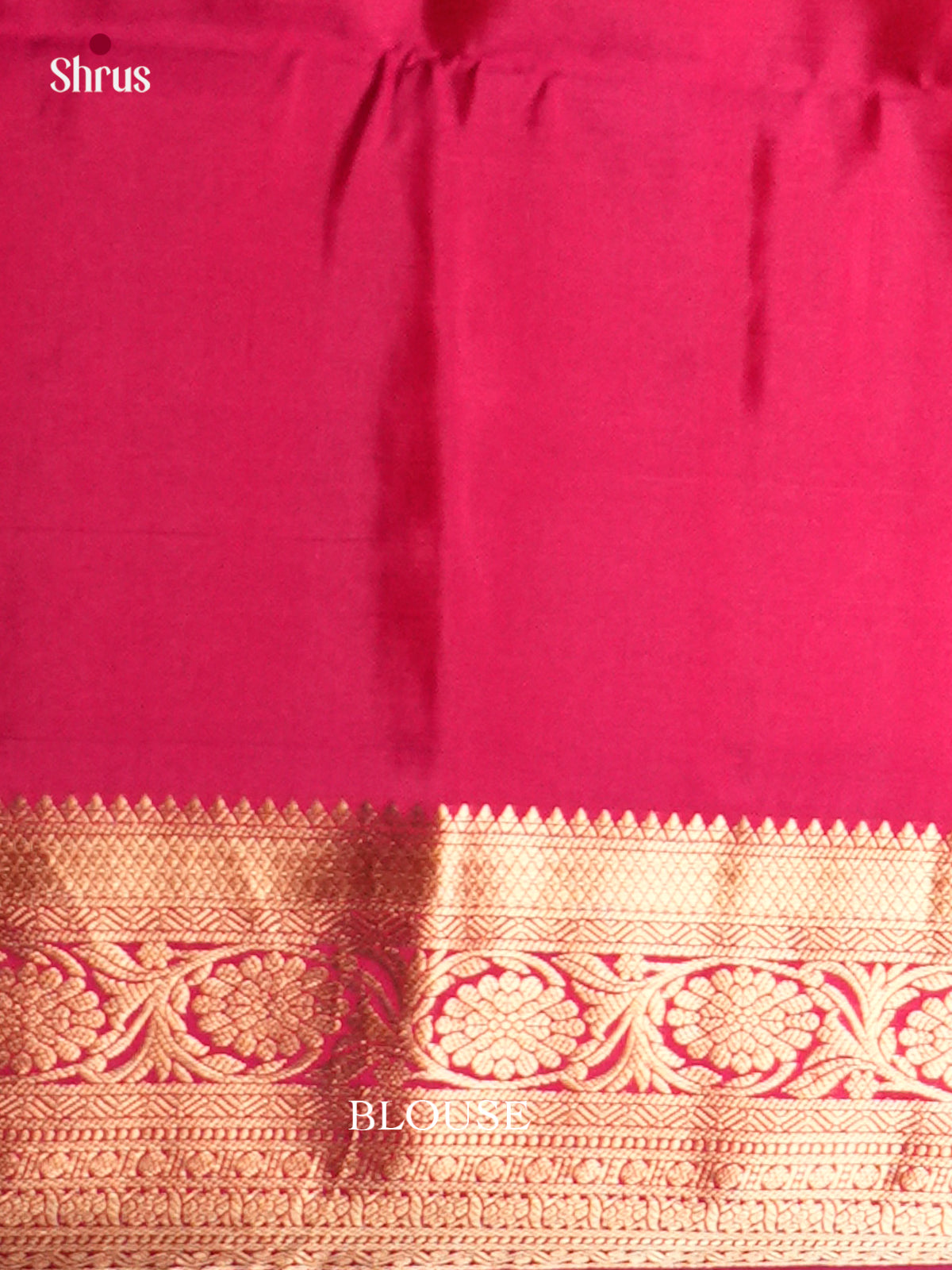 Buy Stunning Pink Pure Soft Silk Saree With Zari Floral Nestling & Brocade Pallu