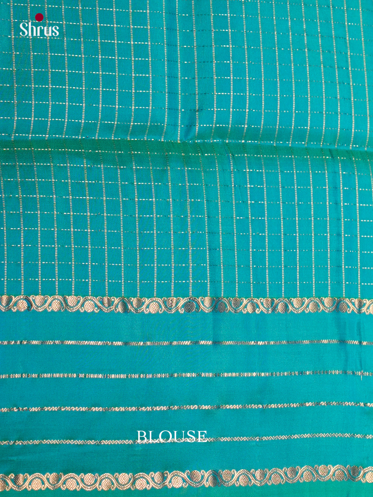 Buy Pretty Pink Silk Saree with Zari Kattams & Aqua Blue Rettaipet Border With Gold Stripes