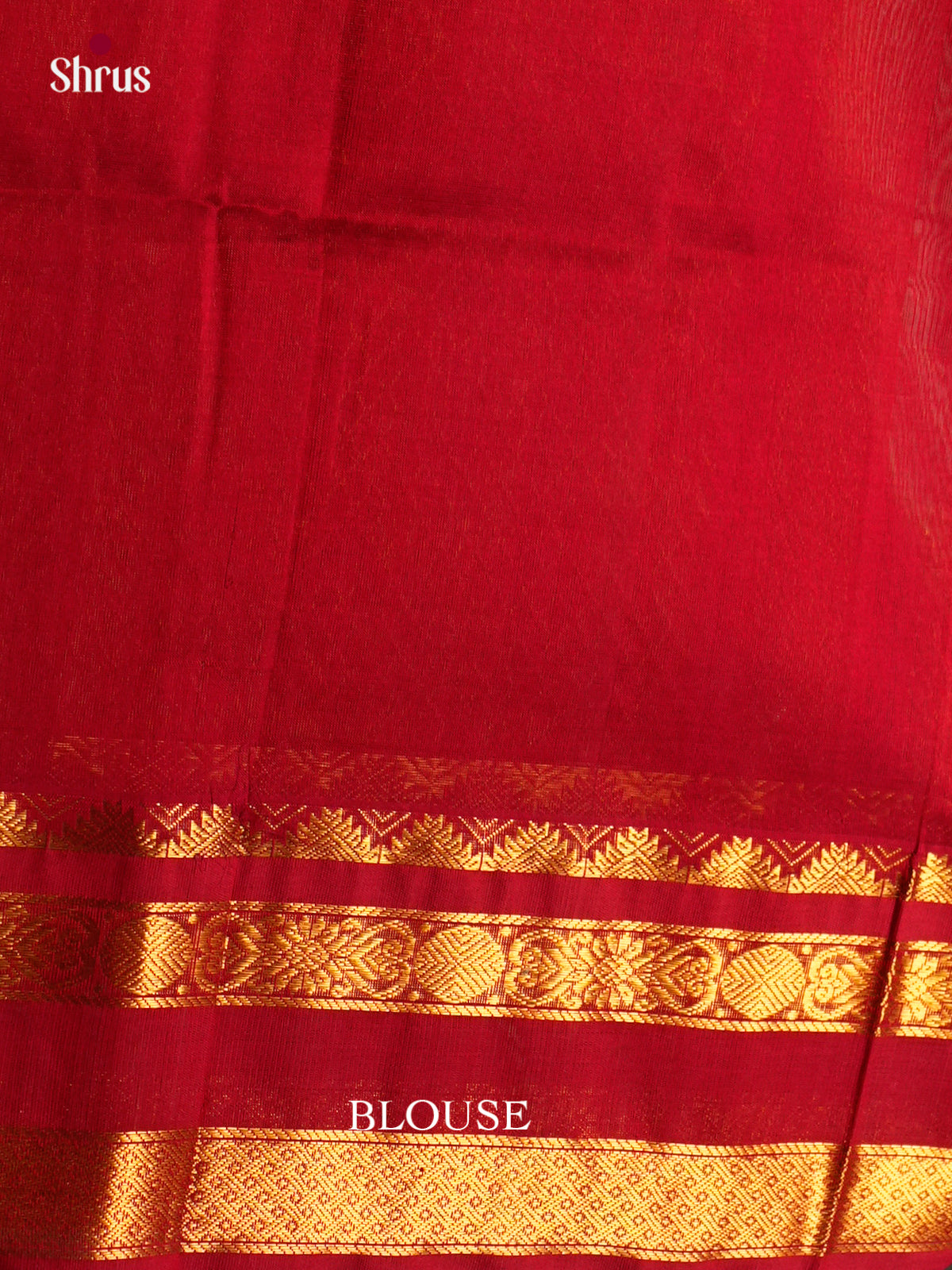 Buy Timeless Pista Green Cotton Silk Saree with Golden Checks, Buttas & Red Rettaipet Border
