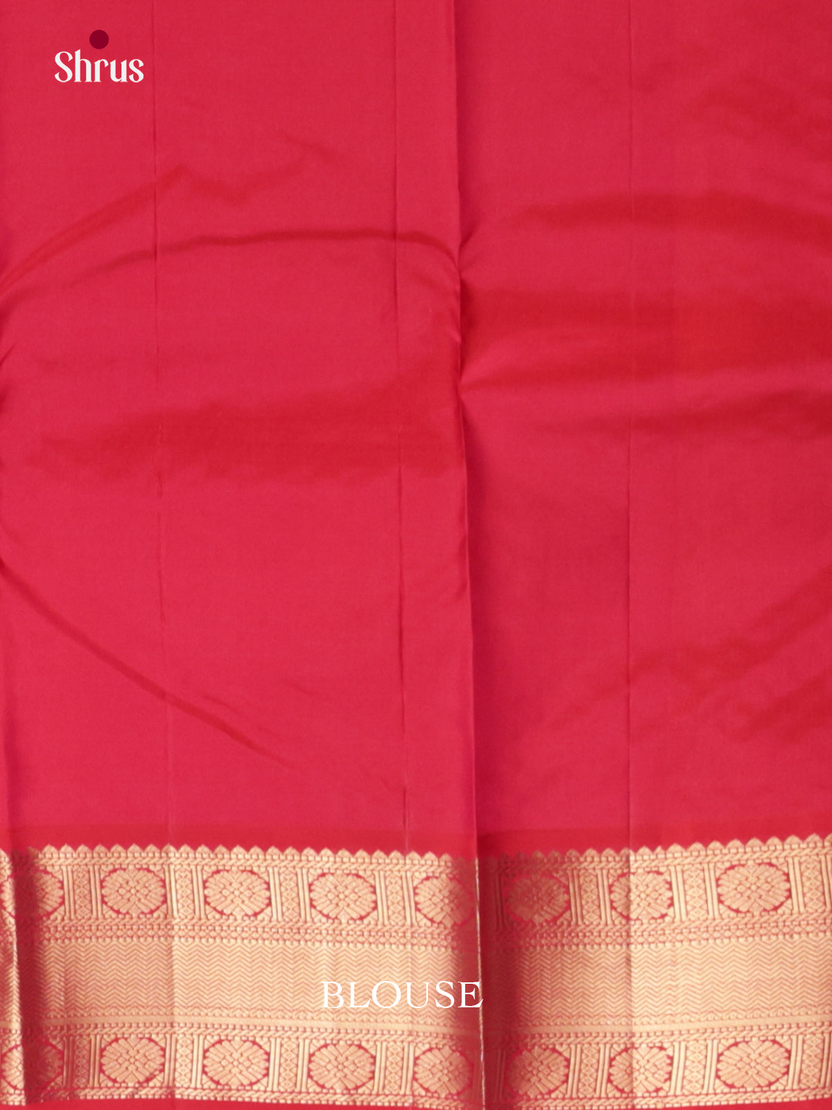 Buy Royal Purple Kanjivaram Saree With Plain Body, Red Zari Border & Brocade Pallu