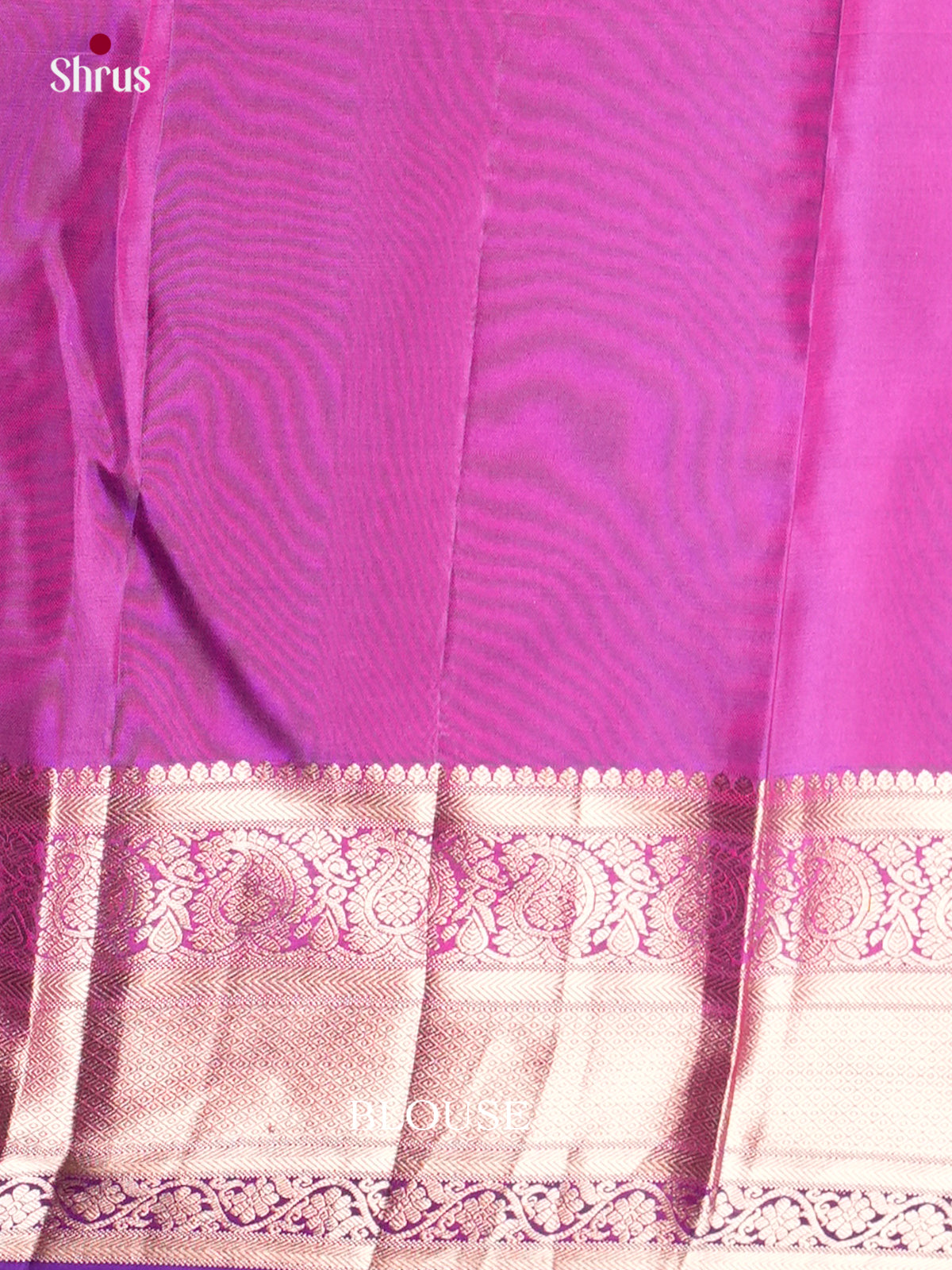 Buy Beautiful Purple Kanjivaram Saree with Manga Buttas In Floral Nestling Brocade & Rettapet Border