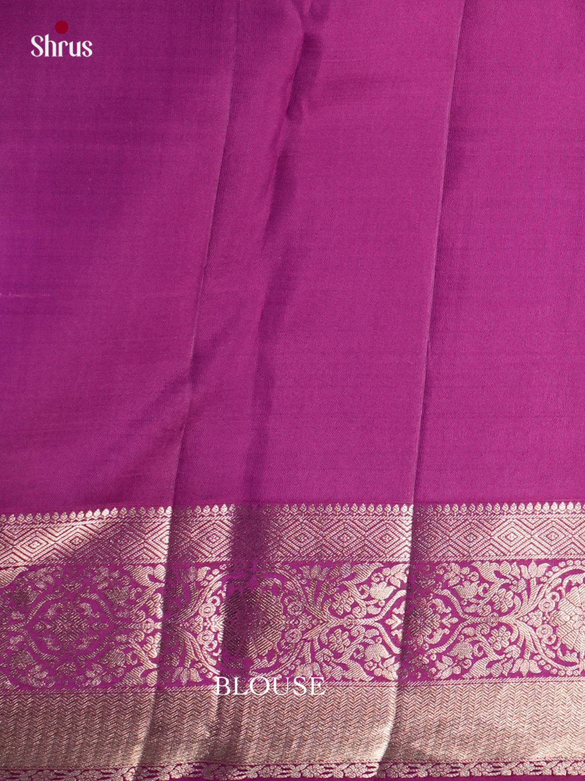 Buy Dazzling Purple Kanjivaram Saree with Rich Brocade Body, Rettapet border & Pallu