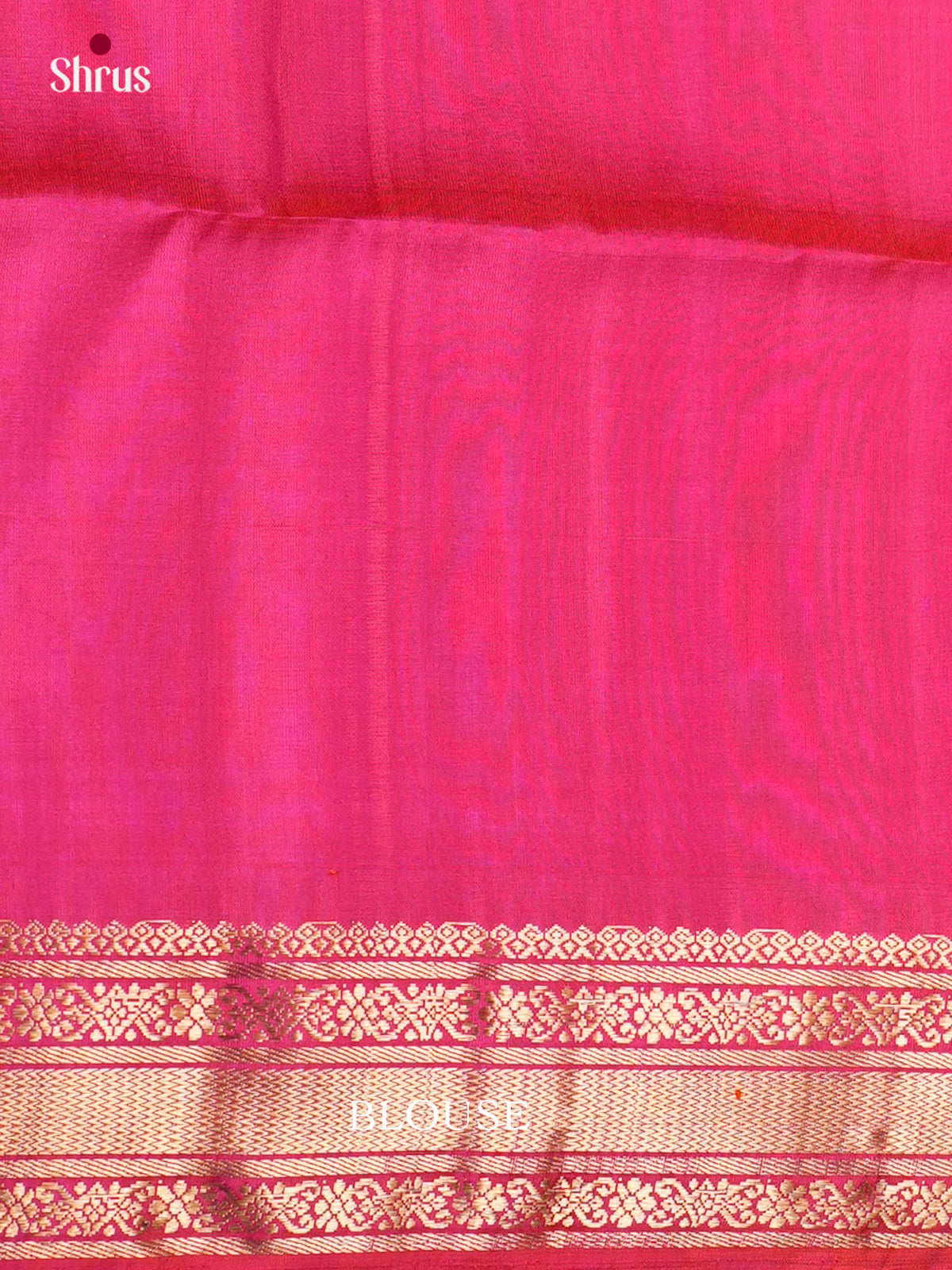 Buy Graceful Purple Silk Saree With Golden Buttas, Zari Border & Pink Brocade pallu