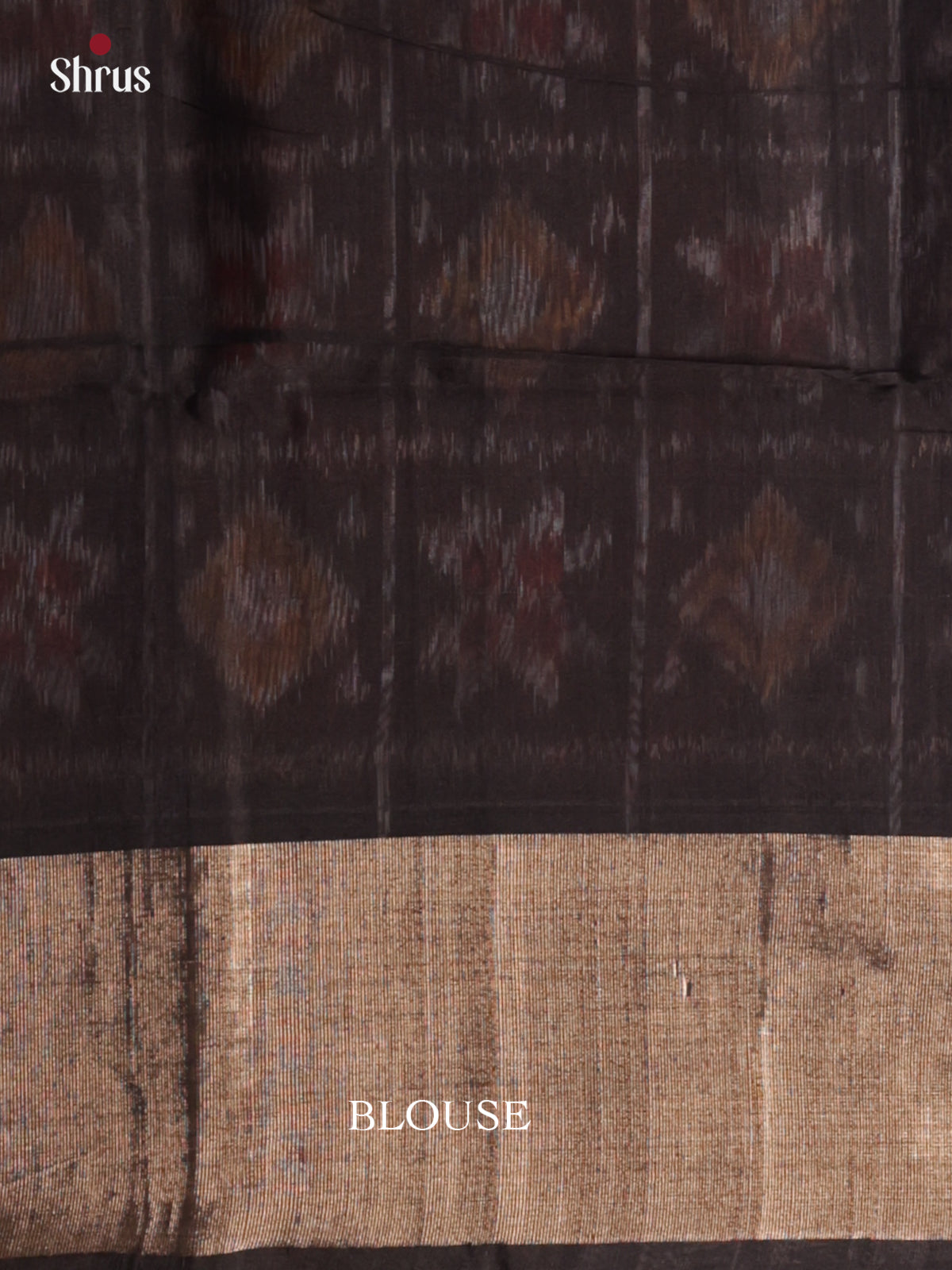 Buy Raspberry Red Pochampally Cotton Silk Saree With Diamond Ikat Motifs, Black Border & Pallu