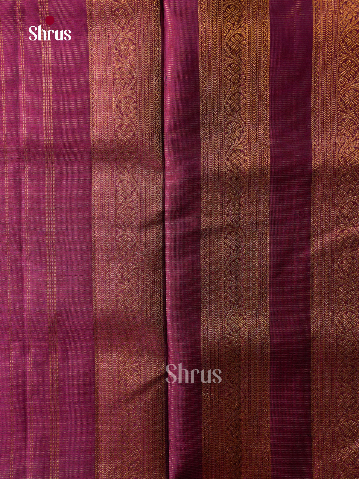 Regal Green 9Yards Pattu Sarees With Fine Stripes & Buttas | Magenta Zari Border & Pallu