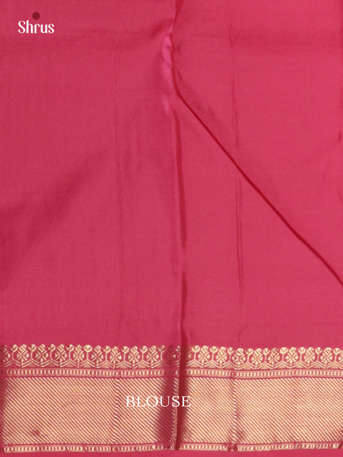 Buy Vibrant Rose Pink Kanjivaram Saree With Coin Buttas, Zari Border & Brocade Pallu