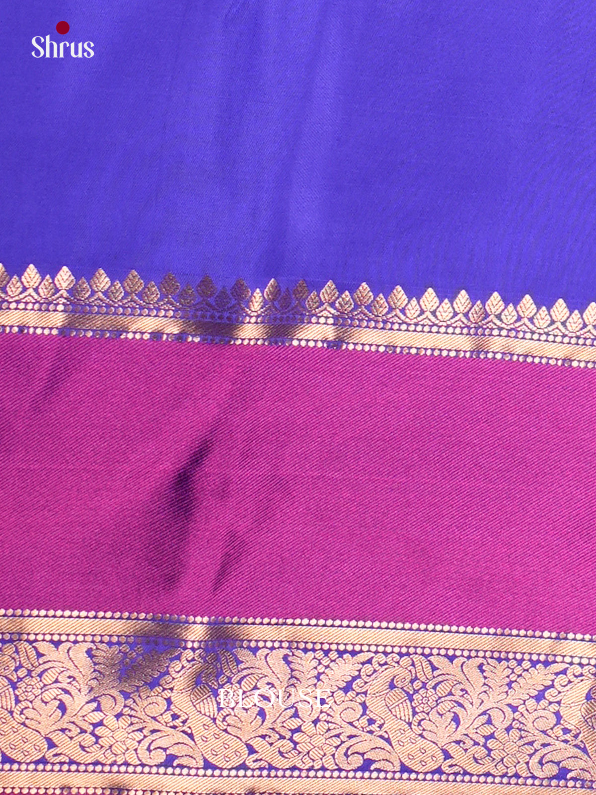 Buy Rose Pink Pure Soft Silk Saree with Purple & Gold Rettapet Border And Violet Brocade Pallu