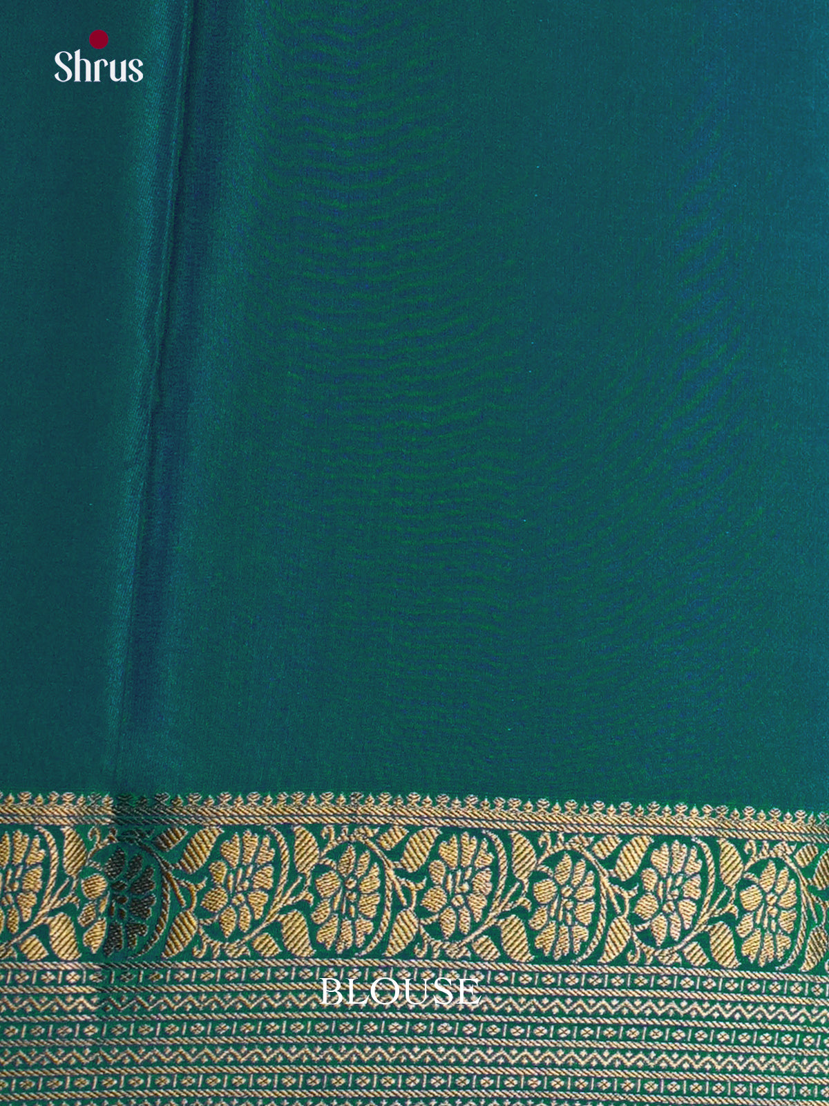 Buy Vibrant Royal Blue Mysore Crepe Silk Sarees with Golden Buttas, Zari Woven Border & Teal Pallu