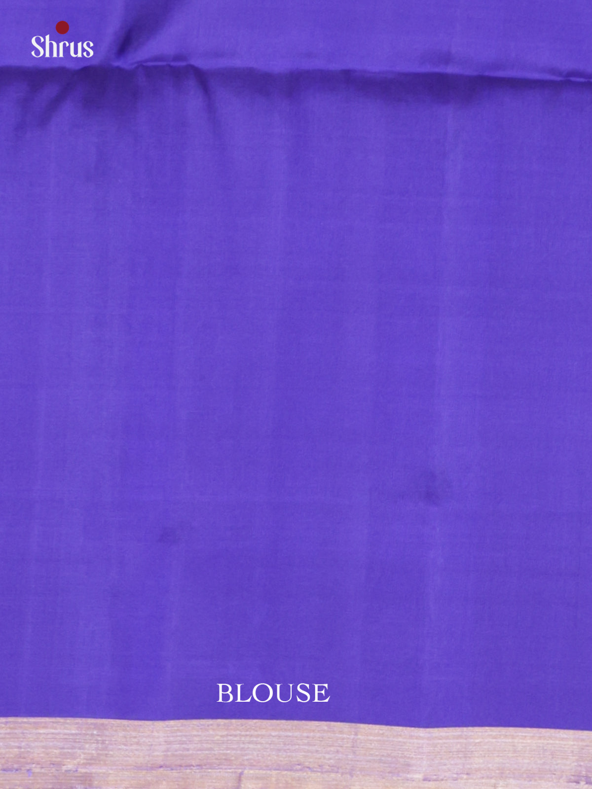 Buy Vibrant Royal Blue Silk Saree with Vertical Zari Stripes, Buttas & Brocade Pallu