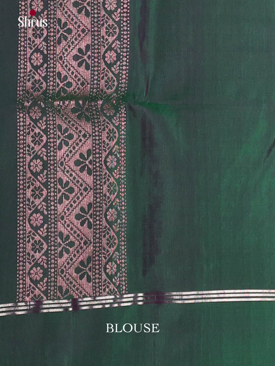 Buy Chic Royal Blue Silk Sarees With Wavy Zari Patterns, Green Rettaipet Border & Brocade Pallu