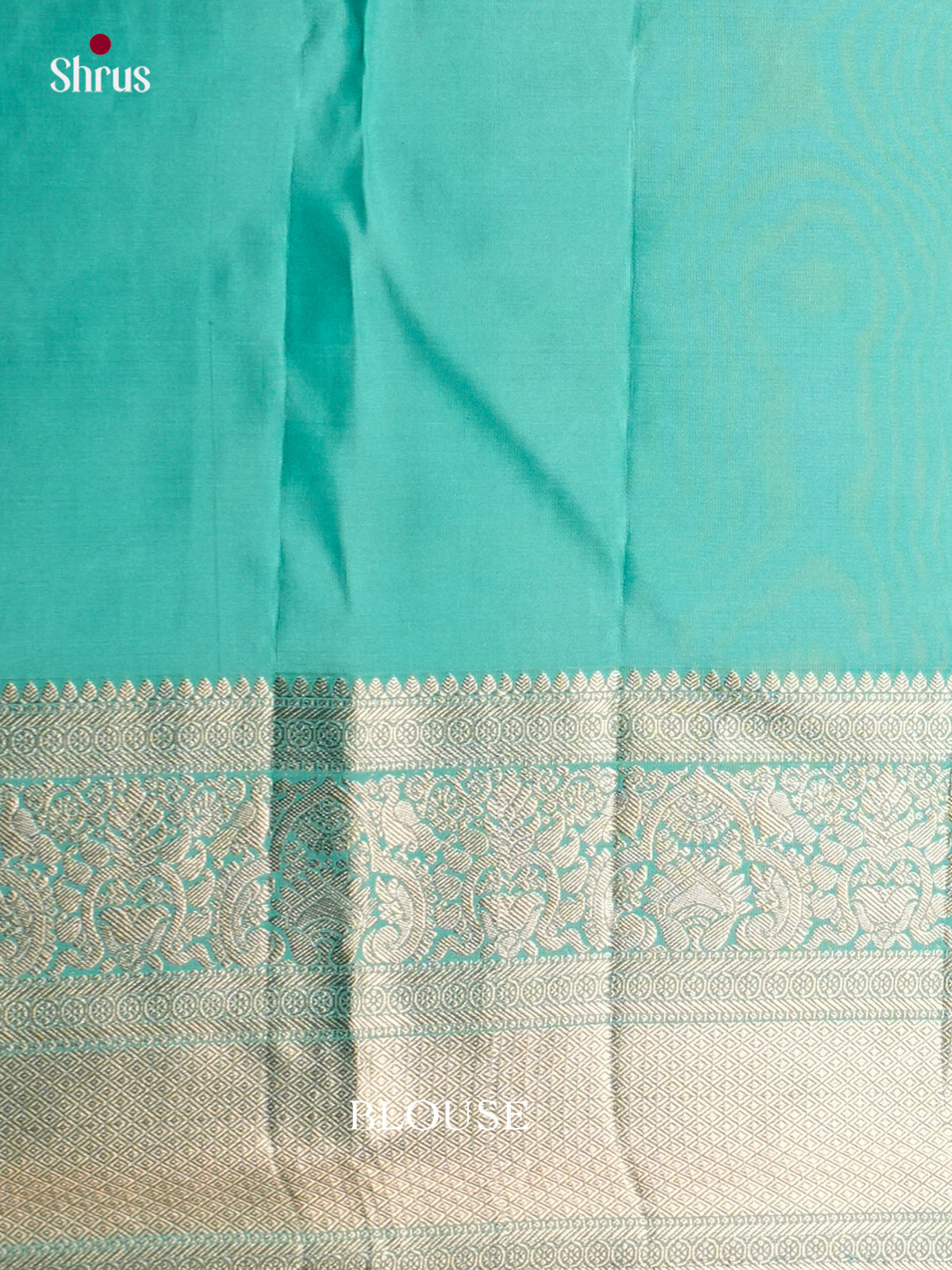 Buy Radiant Sea Green Kanchipuram Sarees with Diamond Grid Pattern, Zari Border & Brocade Pallu