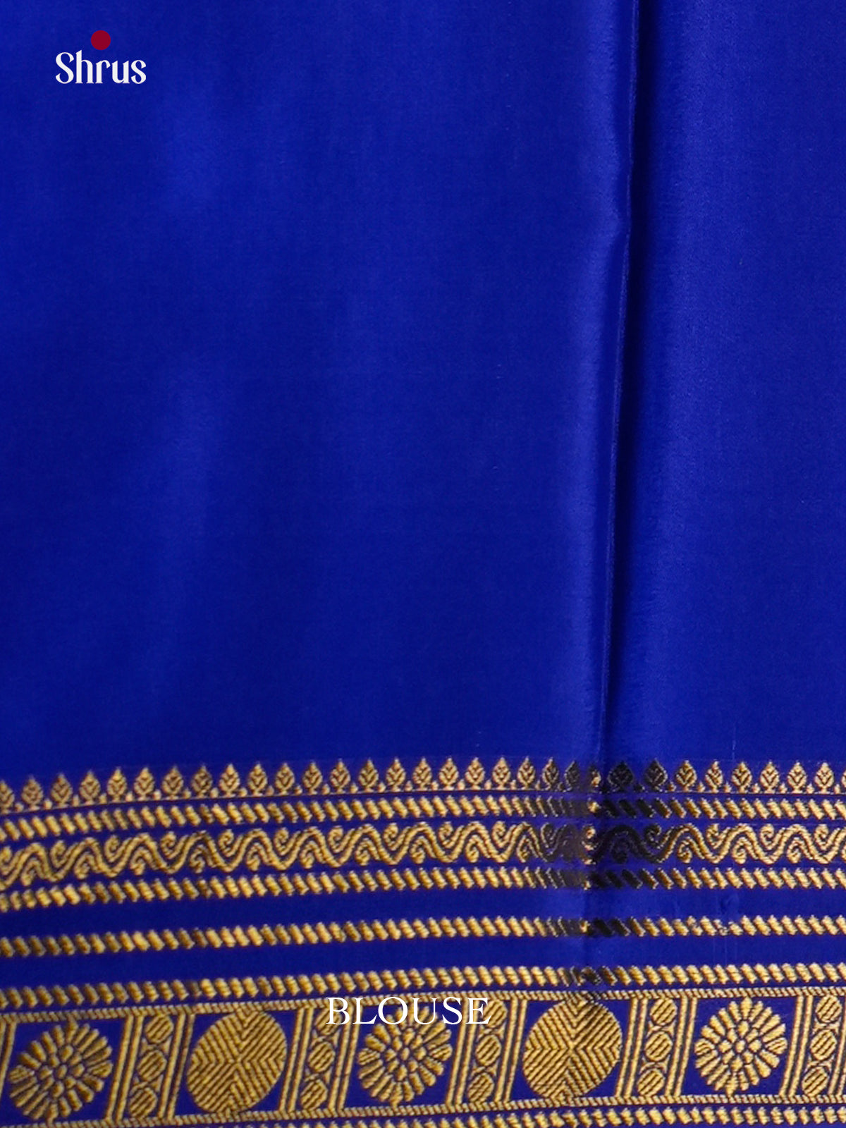 Buy Vivid Sea Green Pure Mysore Silk Sarees with Gold Buttas, Royal Blue Border & Striped Pallu