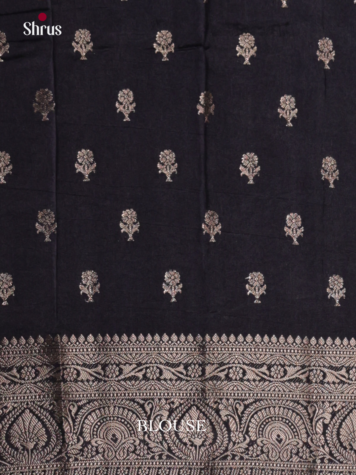 Buy Enchanting Sea Green Pure Silk Cotton Saree With Zari Buttas & Black Pallu