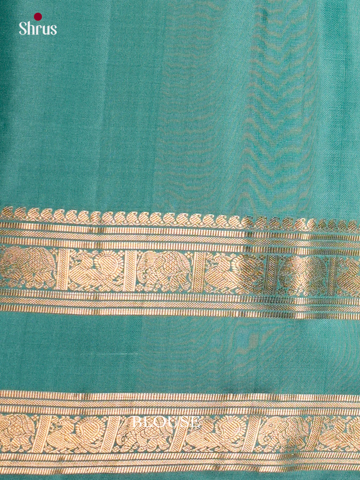Buy Classy Sea Green Silk Saree With Gold Buttas, Rettaipet Zari Border & Brocade Pallu