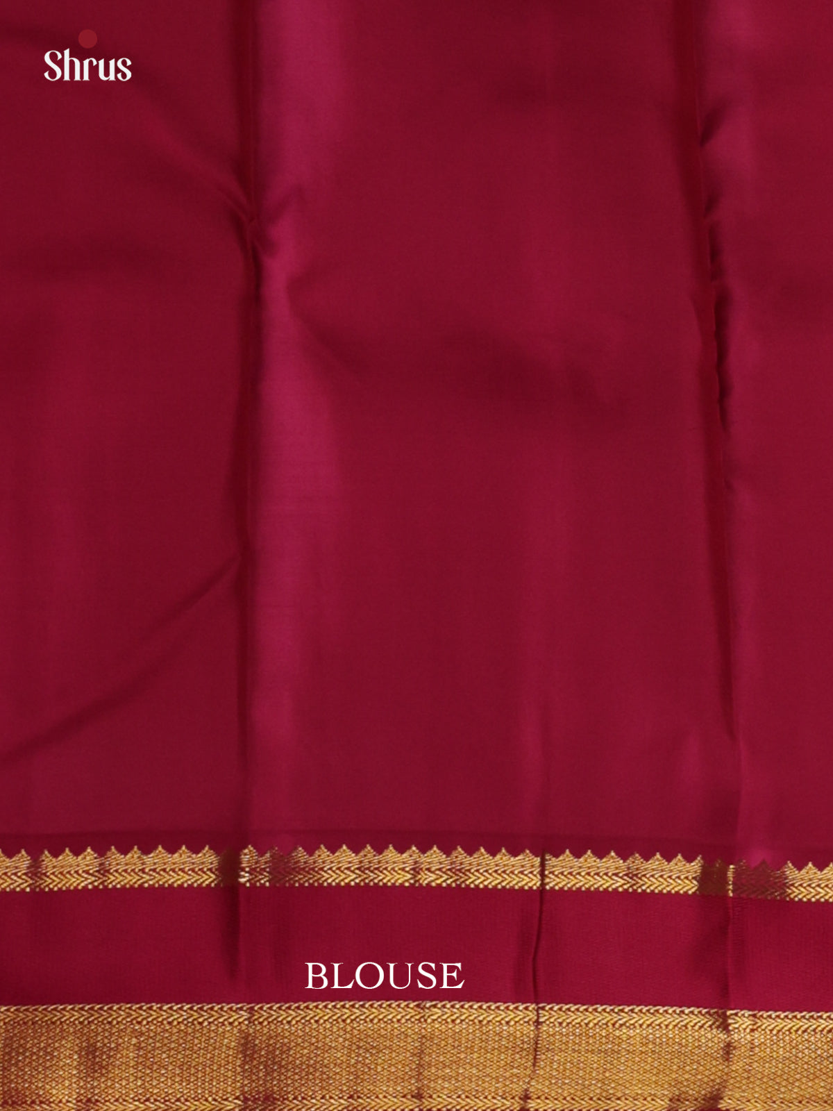 Buy Mesmerizing Sky Blue Kanjivaram Saree With Gold Buttas, Magenta Rettapet Border & Pallu