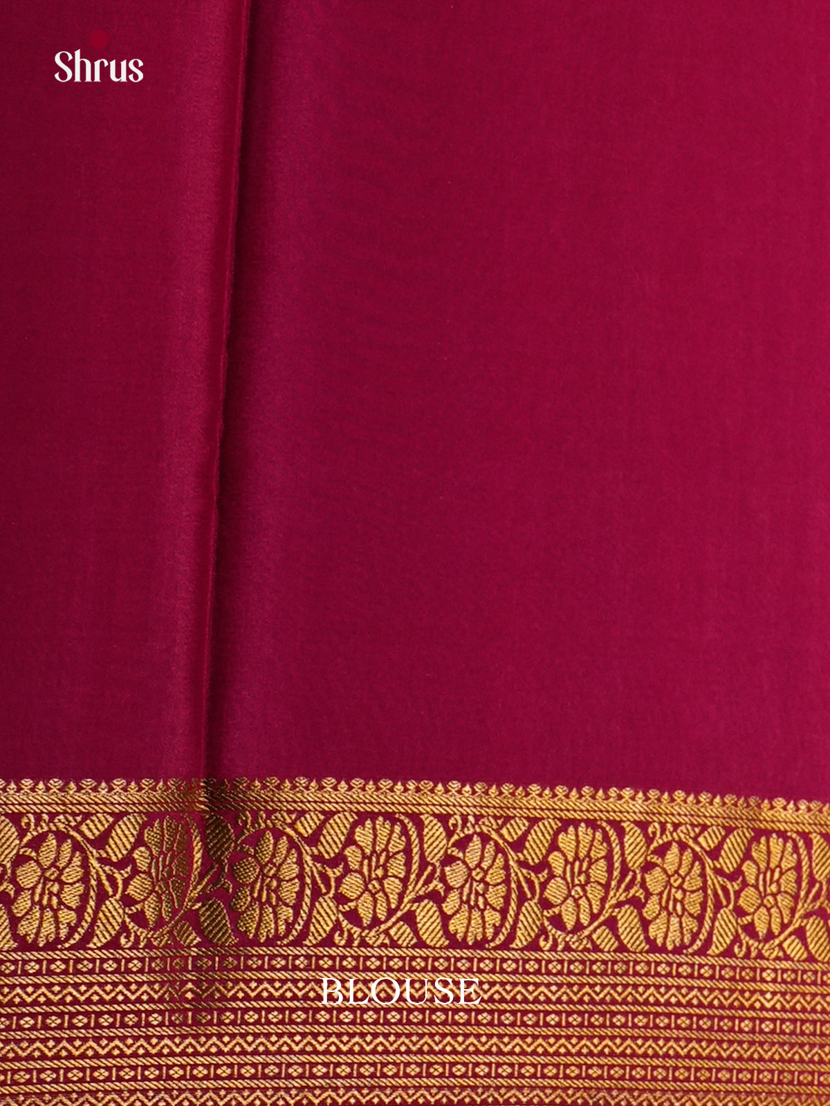 Buy Celestial Sky Blue Mysore Crepe Silk Sarees with Gold Zari Buttas, Dark Pink Border & Traditional Pallu