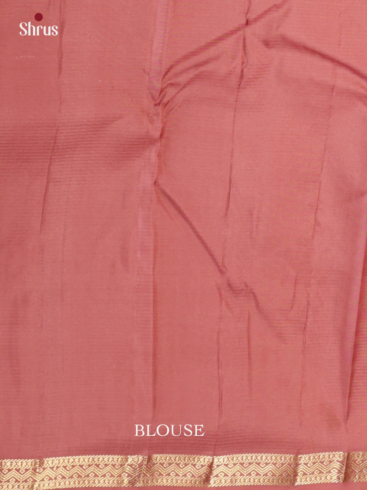 Buy Charming Soft Pink Kanjivaram Saree With Thin Zari Border & Traditional Pallu