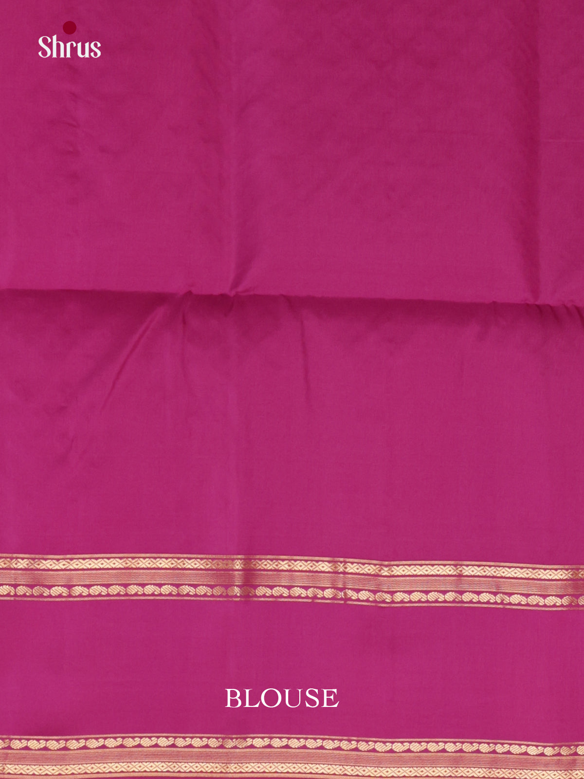 Buy Pretty Soft Pink Silk Saree with Floral Buttas, Magenta Rettaipet Border & Brocade Pallu